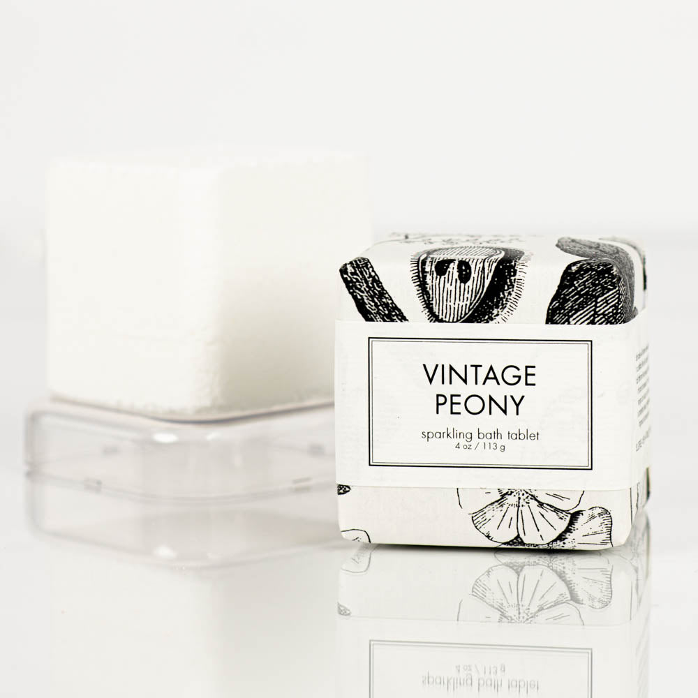 Vintage Peony - Sparkling Bath Tablet