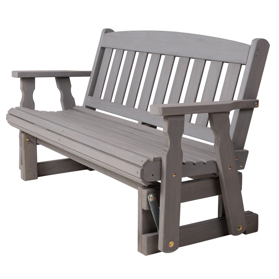 Amish Casual 4 Foot Mission Wood Porch Glider