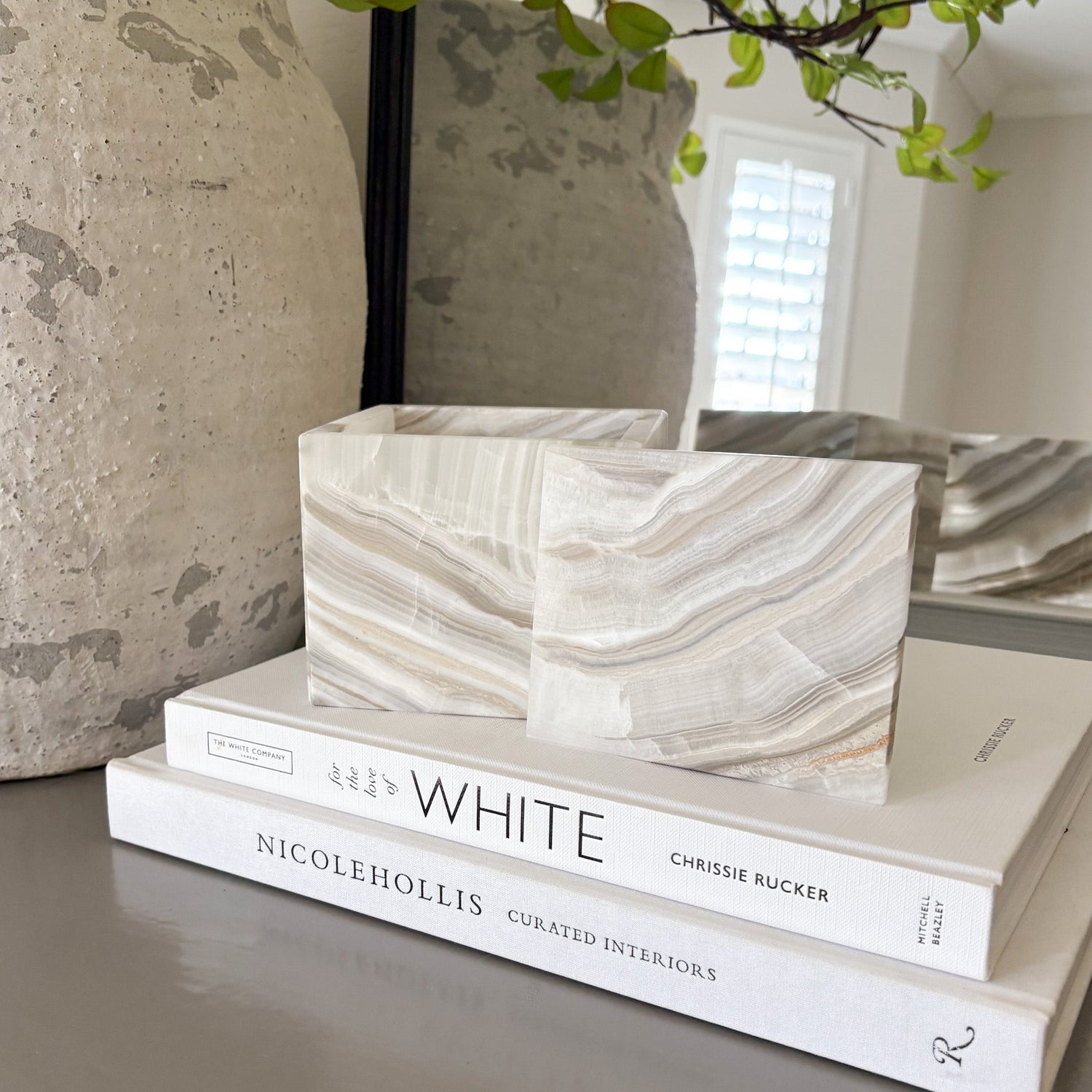 Grey Onyx Lidded Box