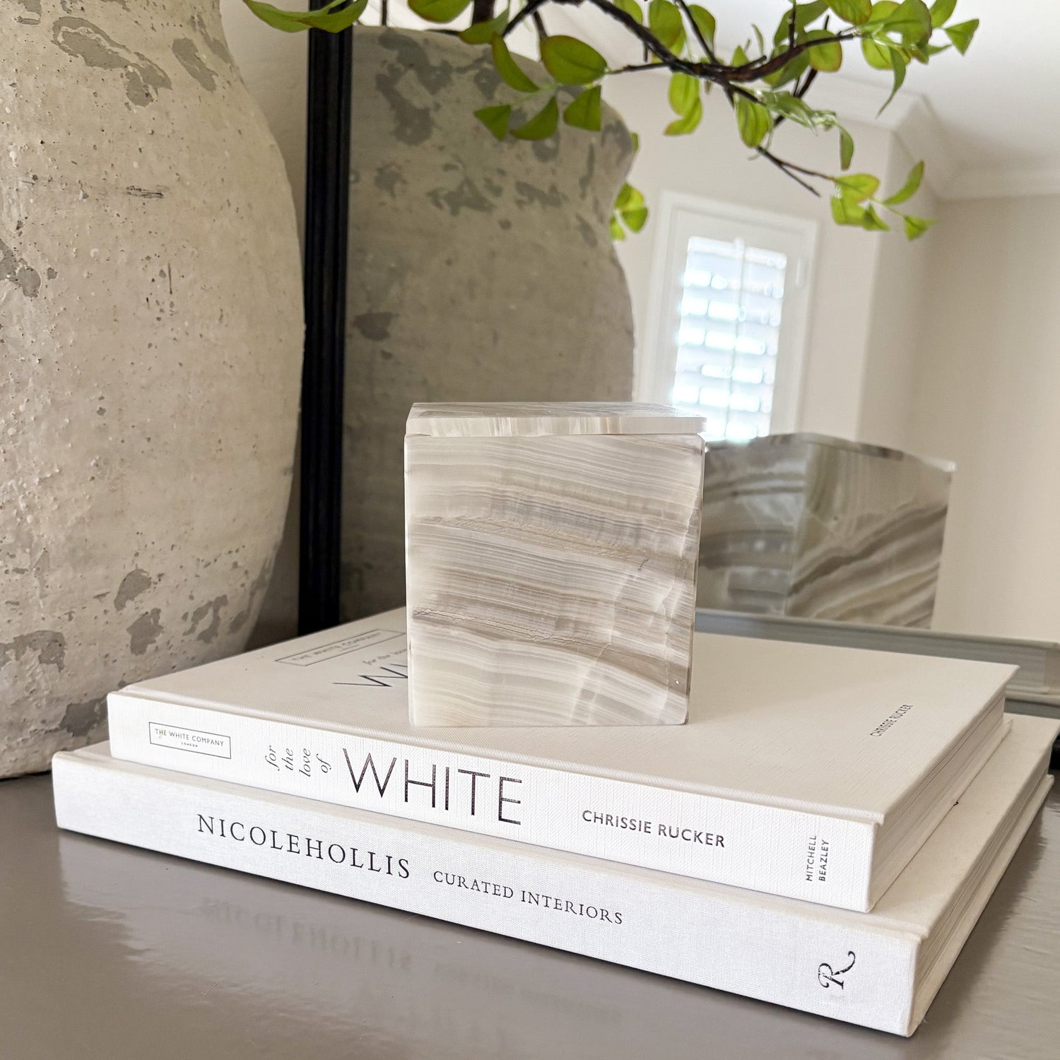 Grey Onyx Lidded Box