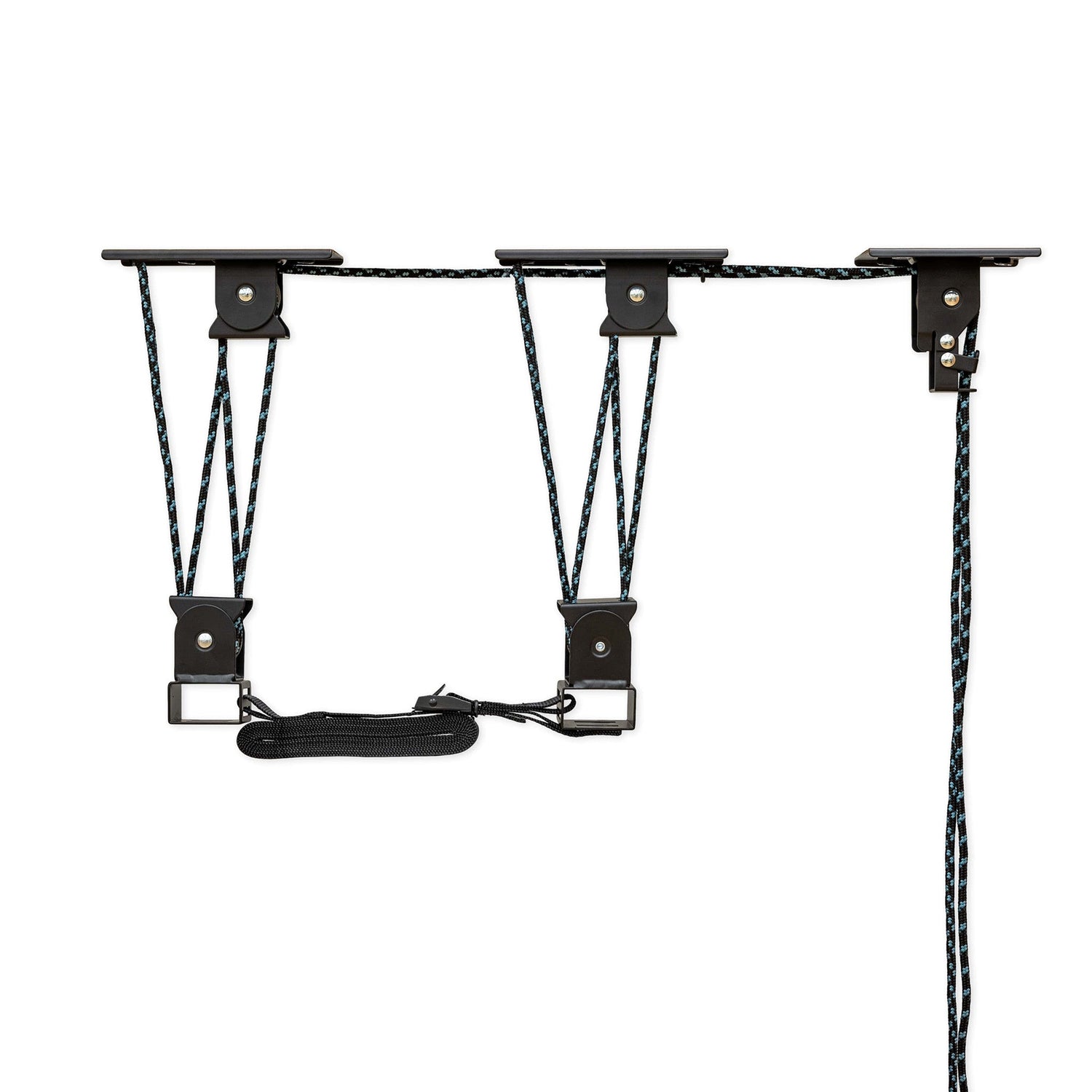 Heavy Duty Cargo Box Hoist Garage Ceiling Storage Hoist | Holds up to 150 lbs | 18' Lift