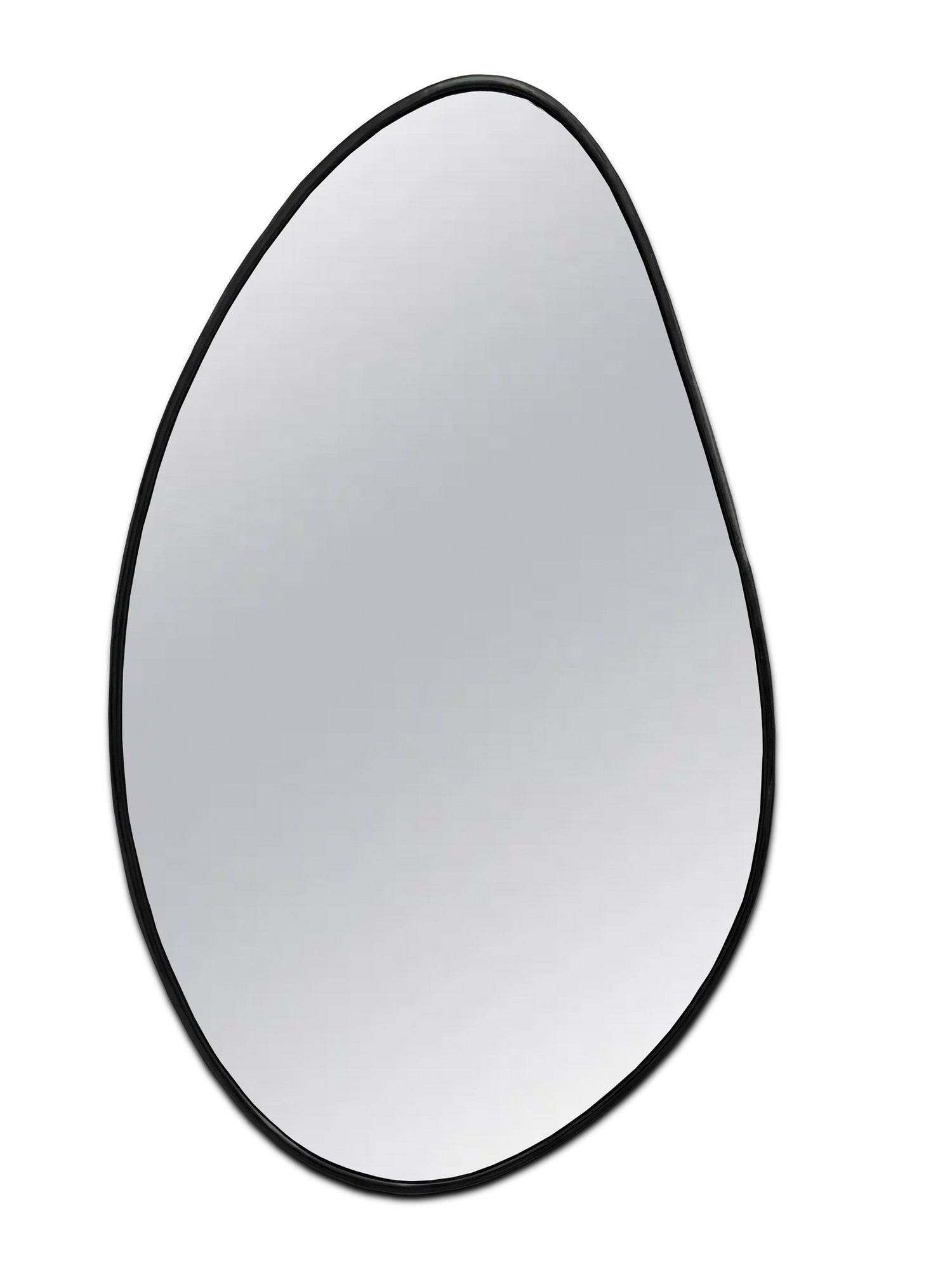 Black Asymmetrical Mirror - Aesthetic Wall Mirror