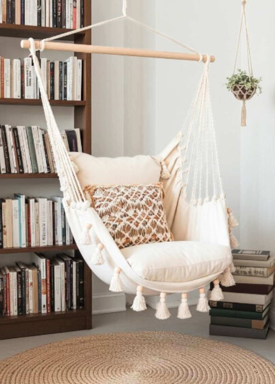Boho Hammock Chair With Tassels | LOLITA