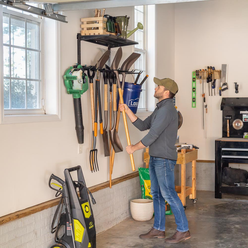 G-Tool + Shelf | Adjustable Wall Storage System | Holds 300 lbs