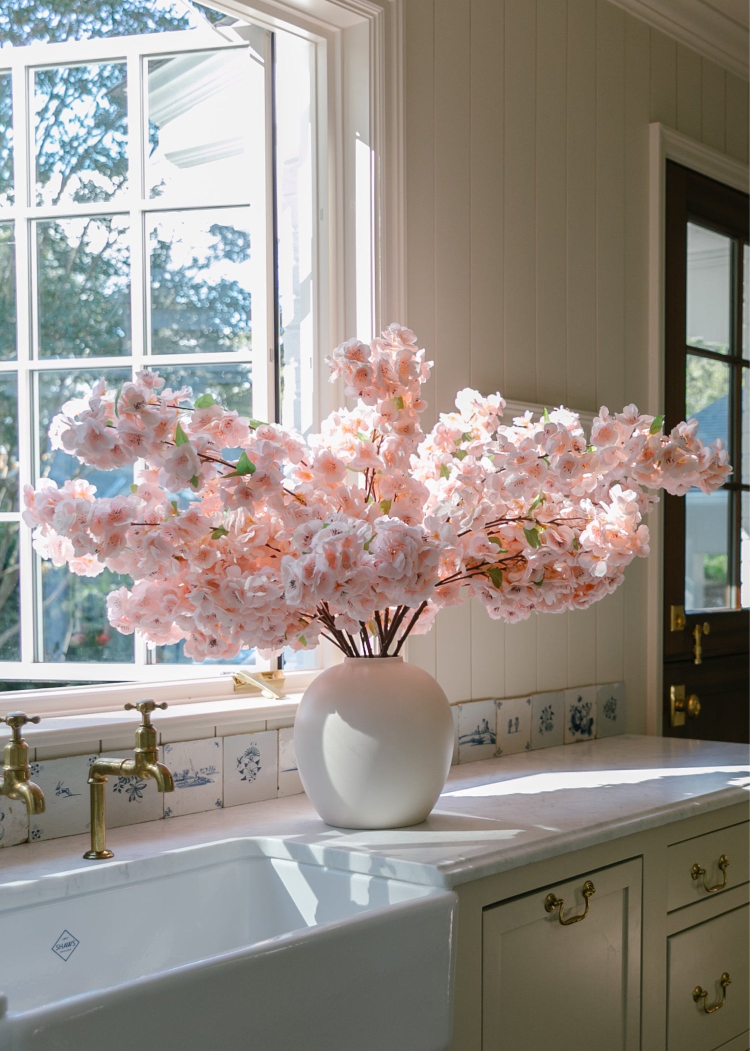 Faux Cherry Blossom in Pink - 44