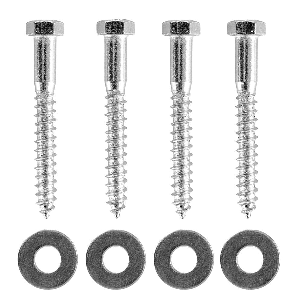 Barn-Shed-Play Black 2 Hole Aluminum Hangers And Springs Porch Swing Hanging Kit