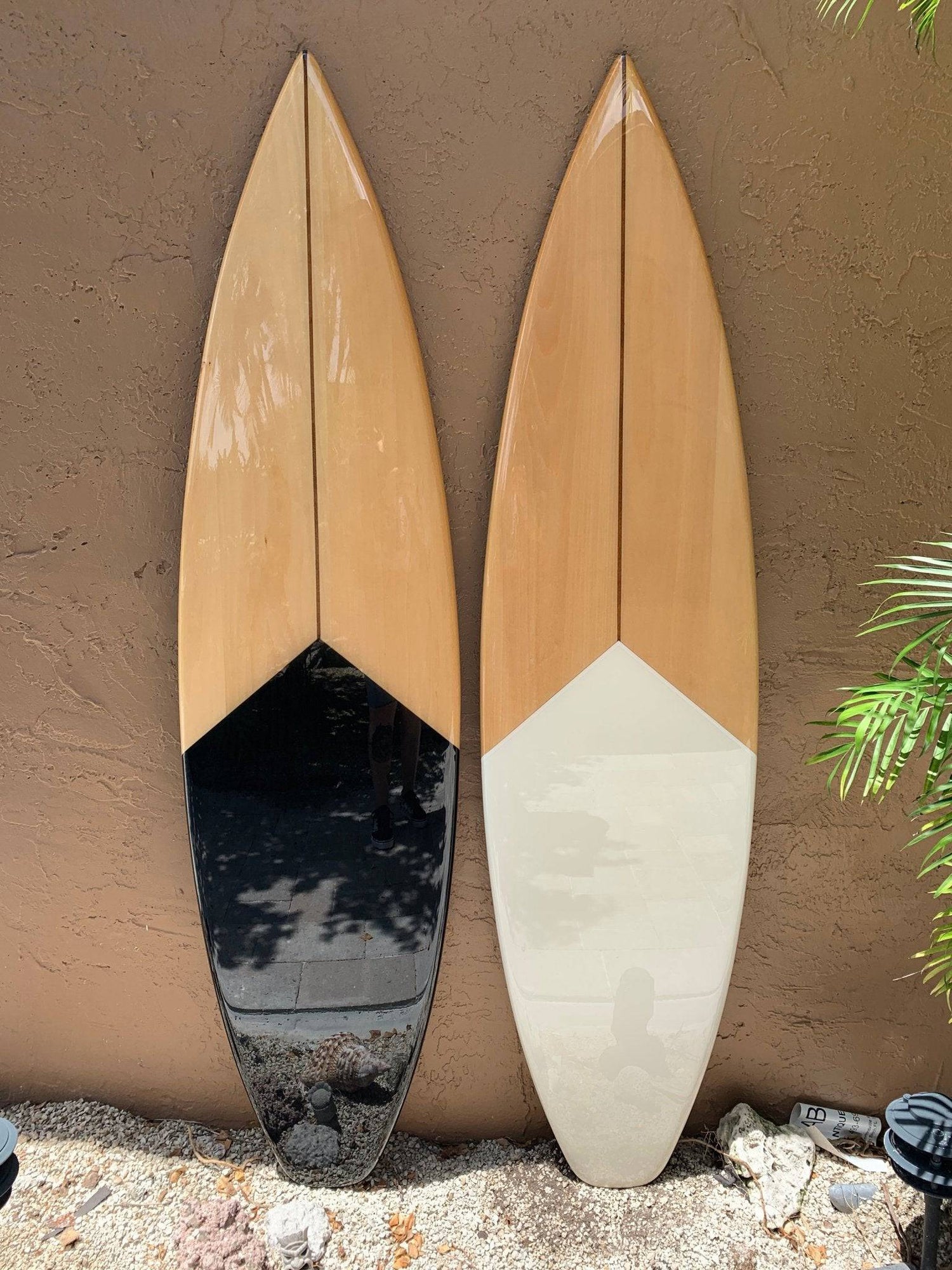 Split Deck Surfboard Art