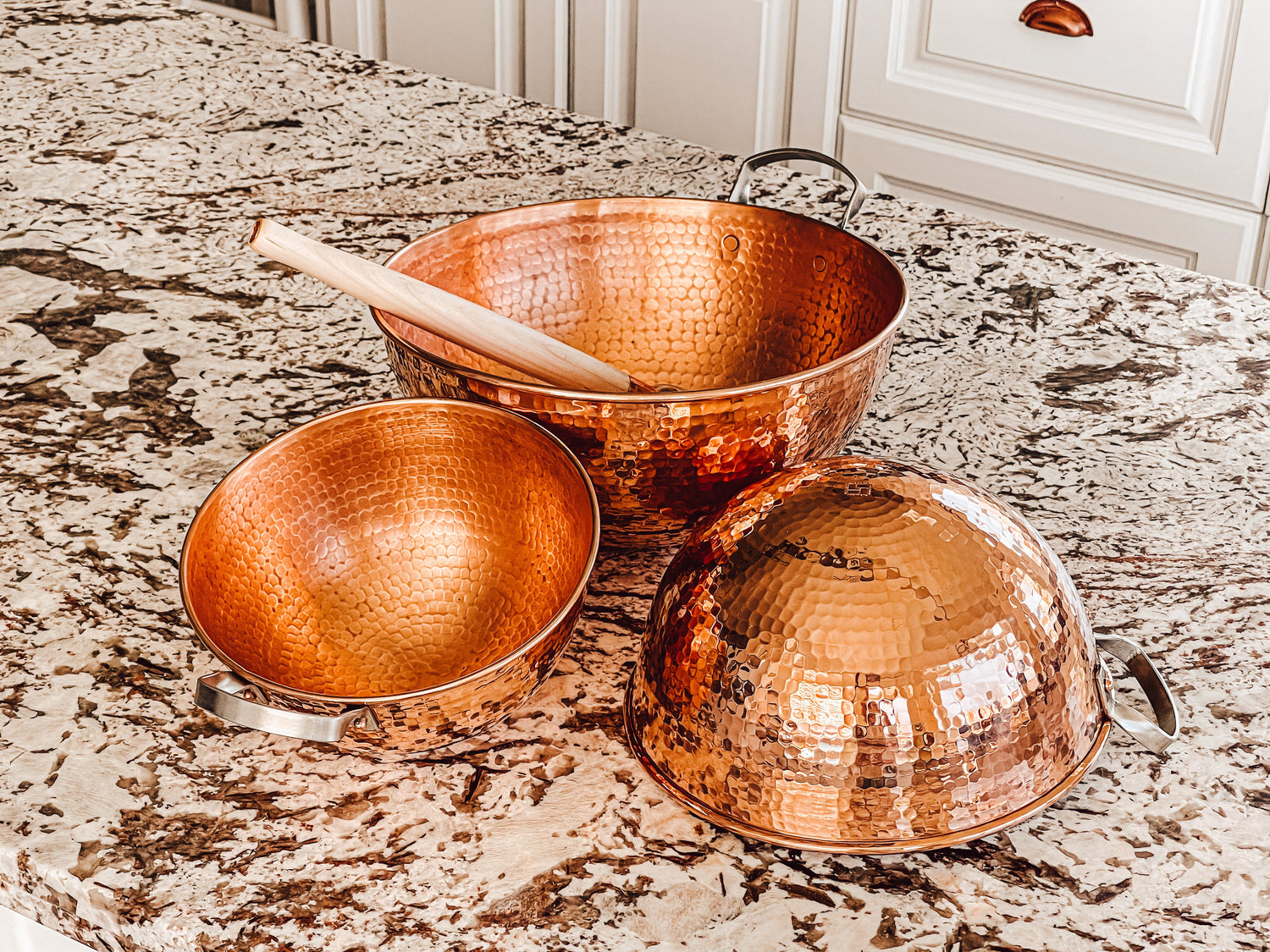 Copper Mixing Bowls