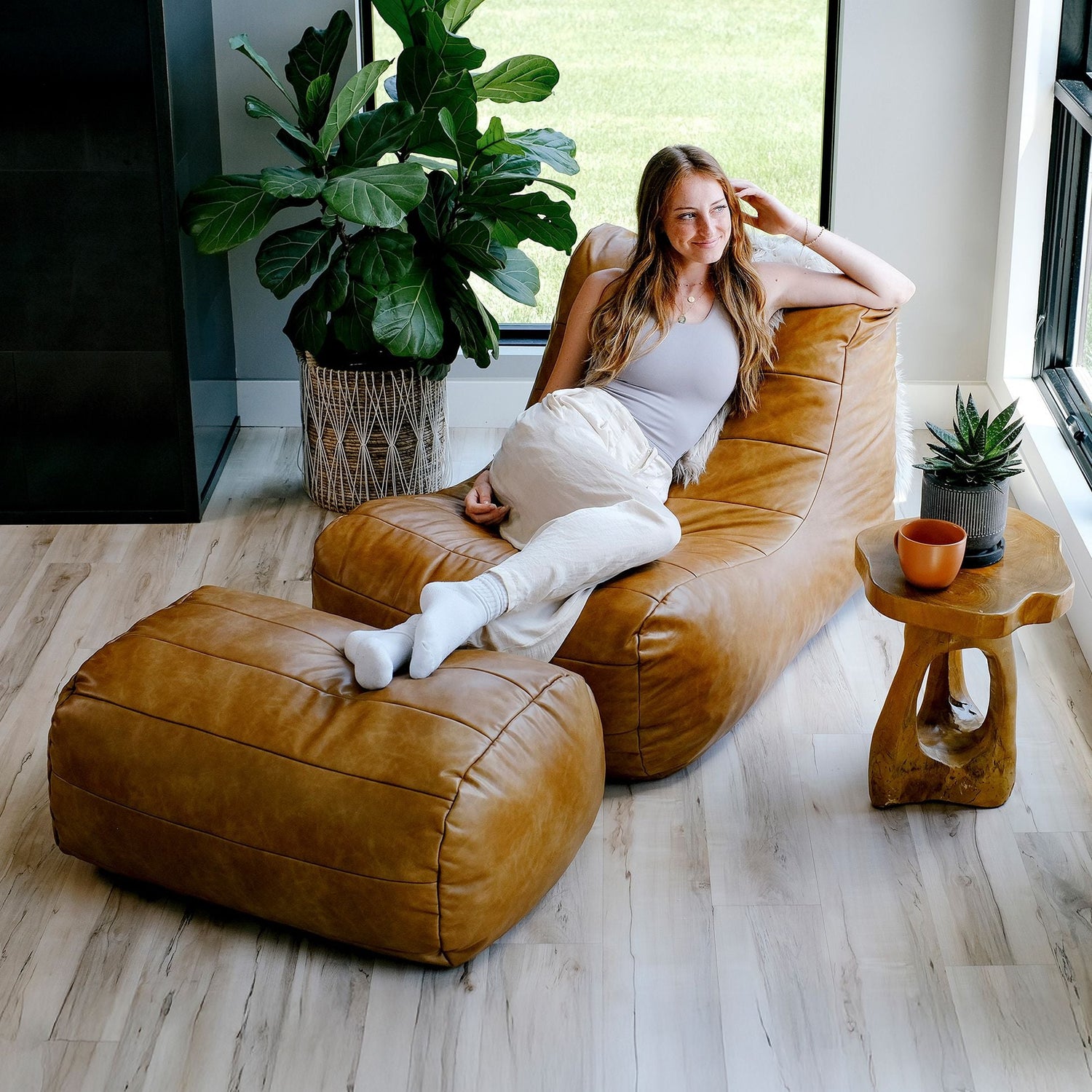 Modora™ Chair and Ottoman Bundle