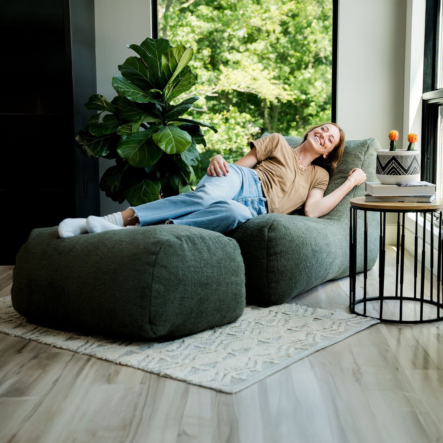 Modora™ Chair and Ottoman Bundle