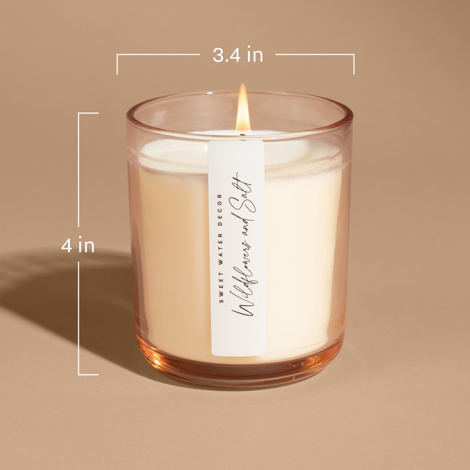 Sugar Cookies Soy Candle - Tinted Glass Jar - 12 oz