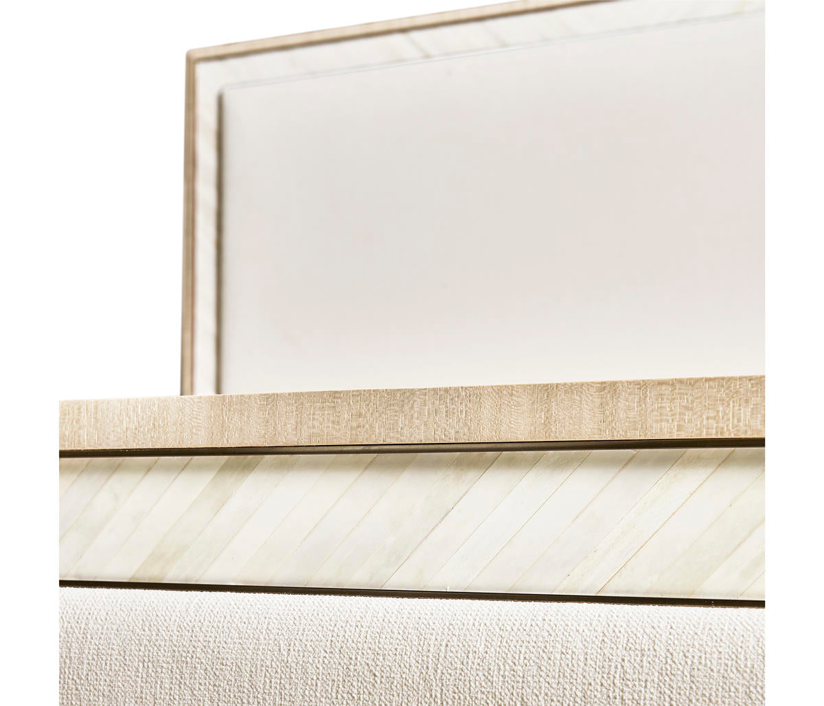Tideline Bone & Linen Upholstered King Bed