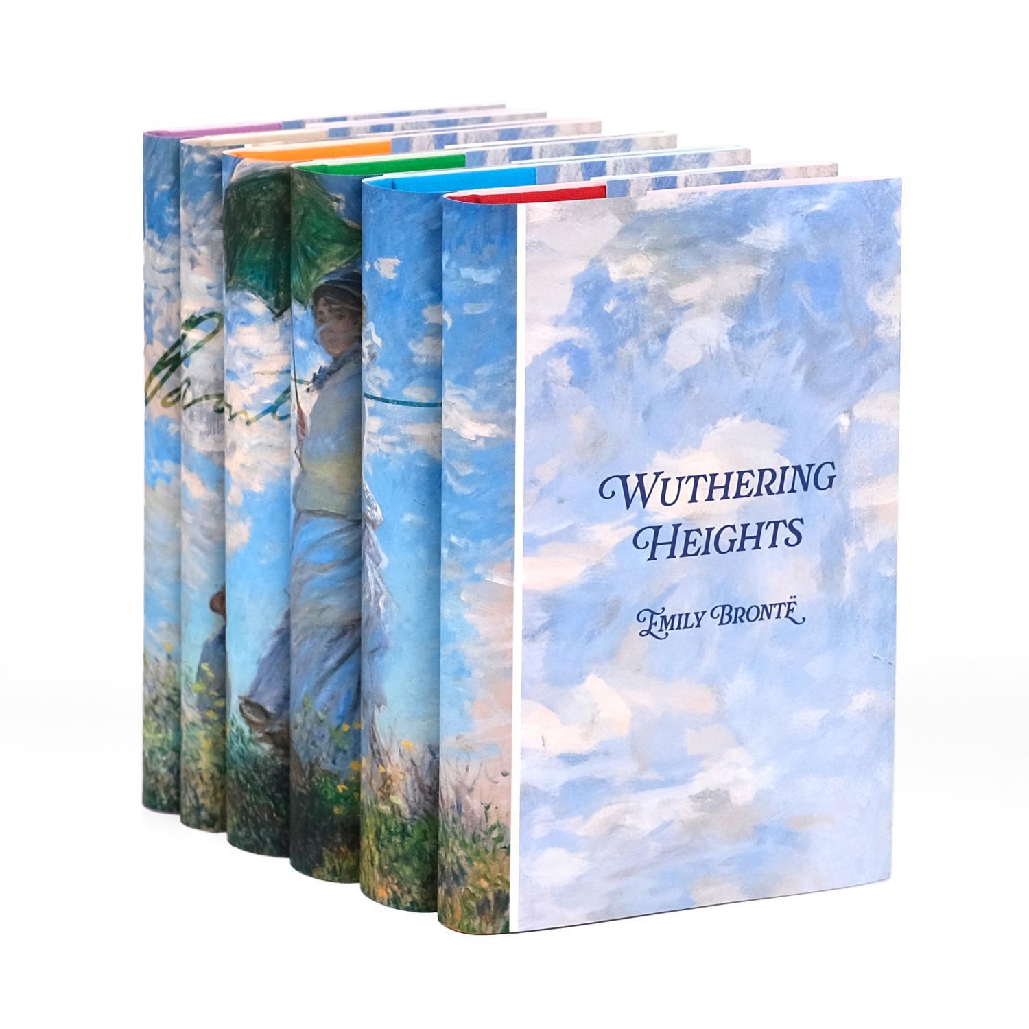 Brontë Sisters Monet Impressionist Painting Book Set