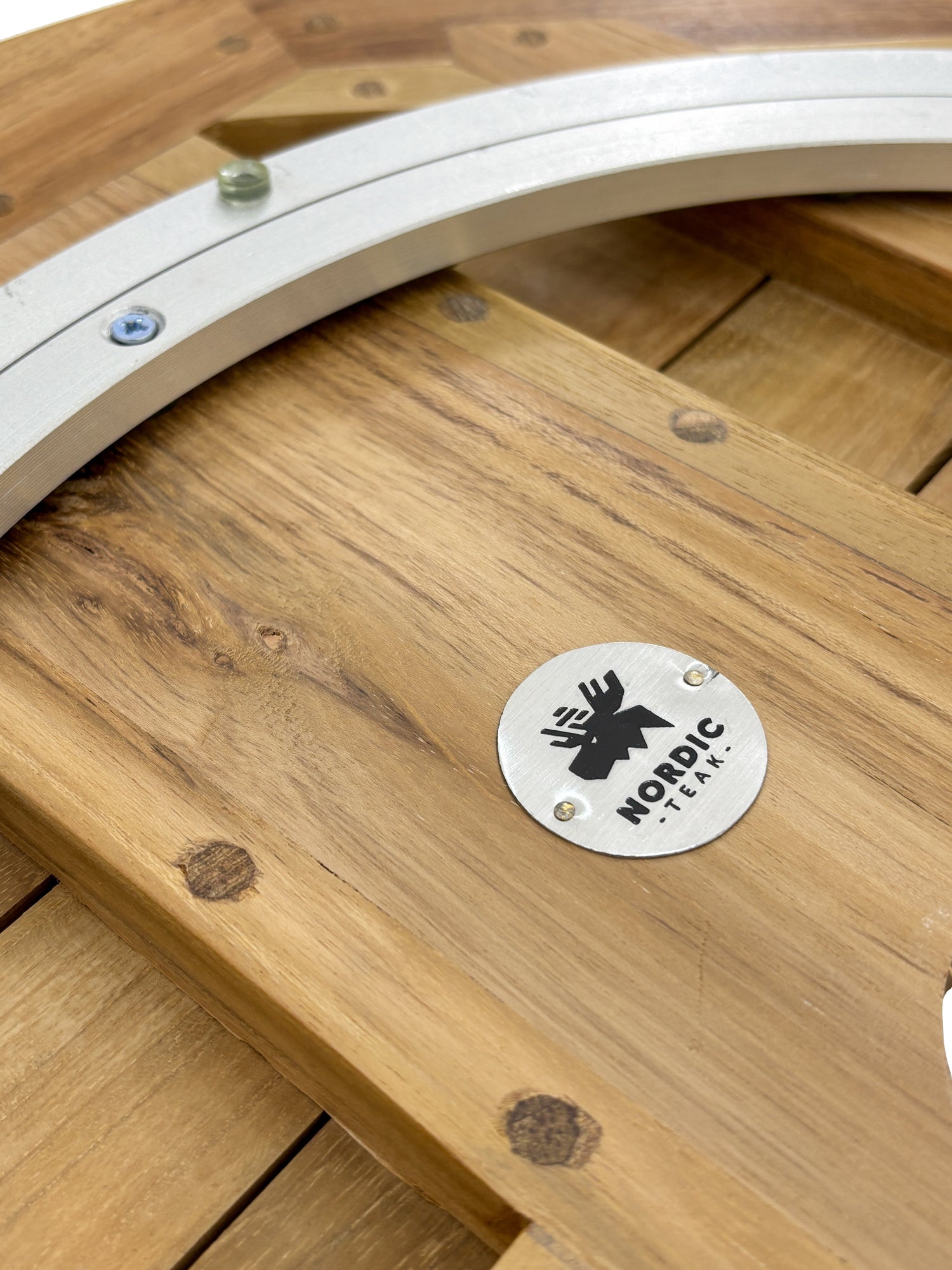 Natural Teak Lazy Susan - 24