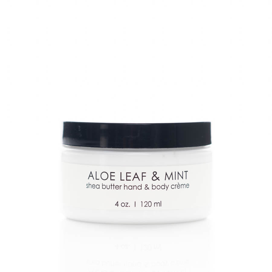 Aloe Leaf & Mint - Shea Butter Hand & Body Creme