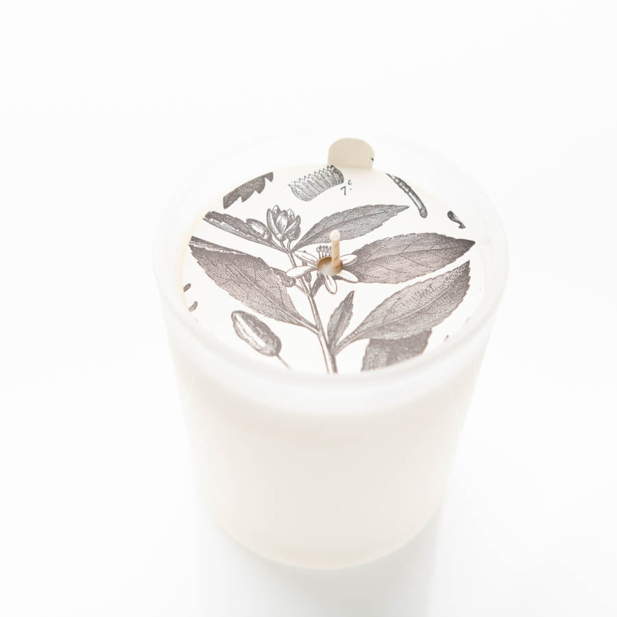 Bourbon & Vanilla - Frosted Jar Candle