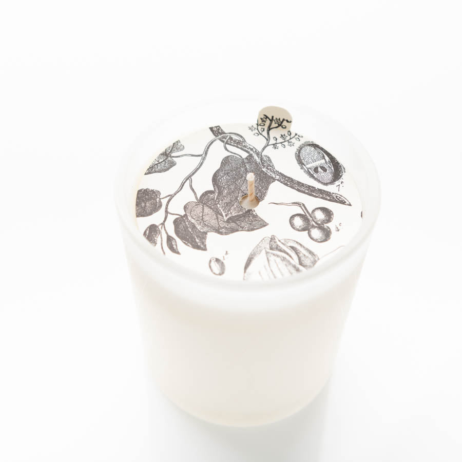Gardenia Blossoms - Frosted Jar Candle