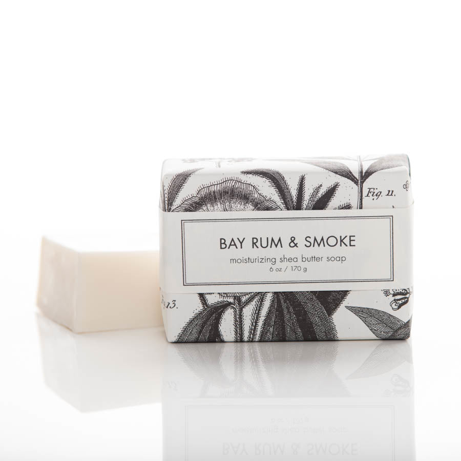 Bay Rum & Smoke - Shea Butter Soap