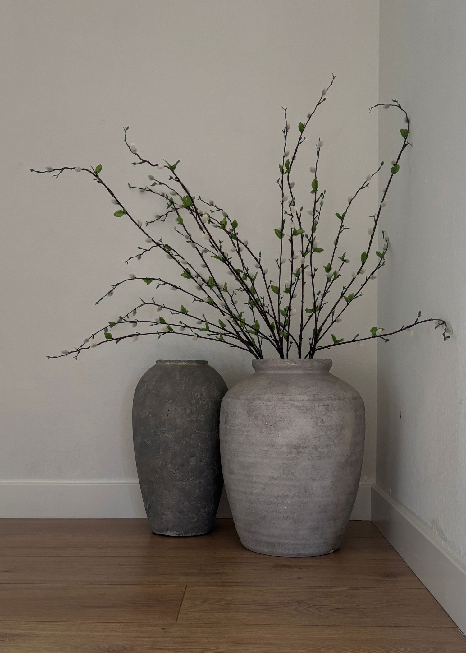 Artificial Pussy Willow Spray - 37