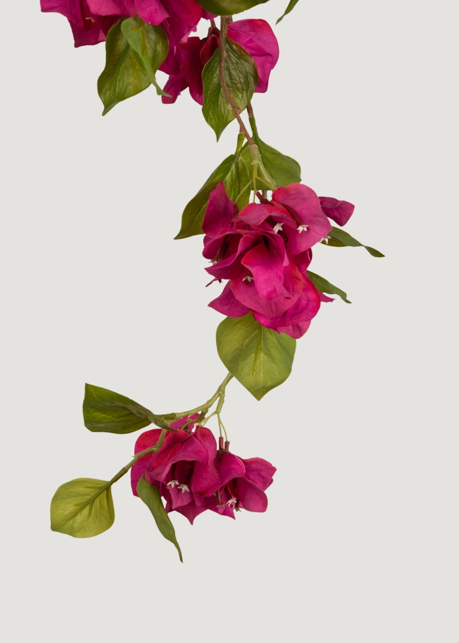 Fuchsia Faux Bougainvillea Hanging Bush - 43