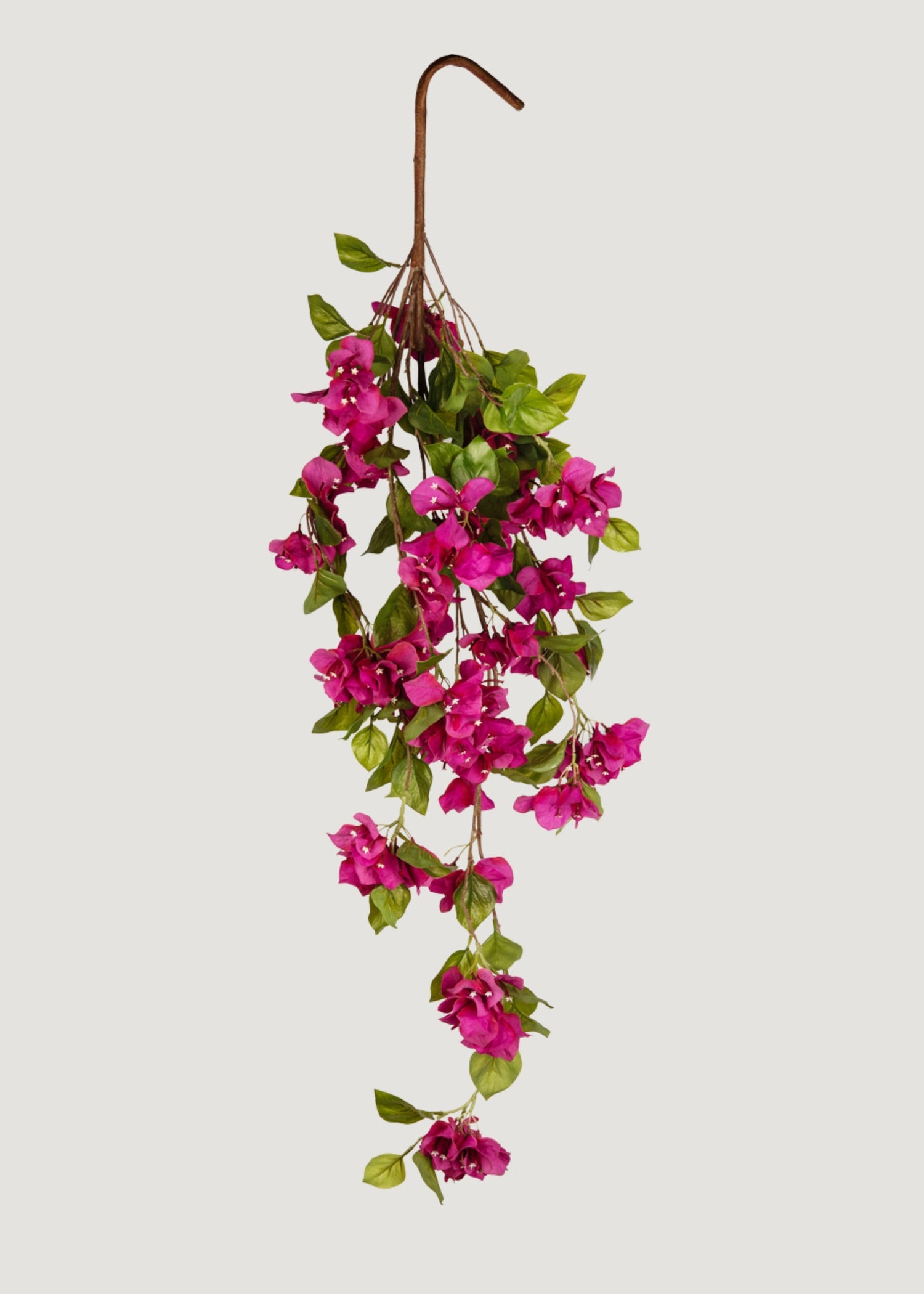 Fuchsia Faux Bougainvillea Hanging Bush - 43