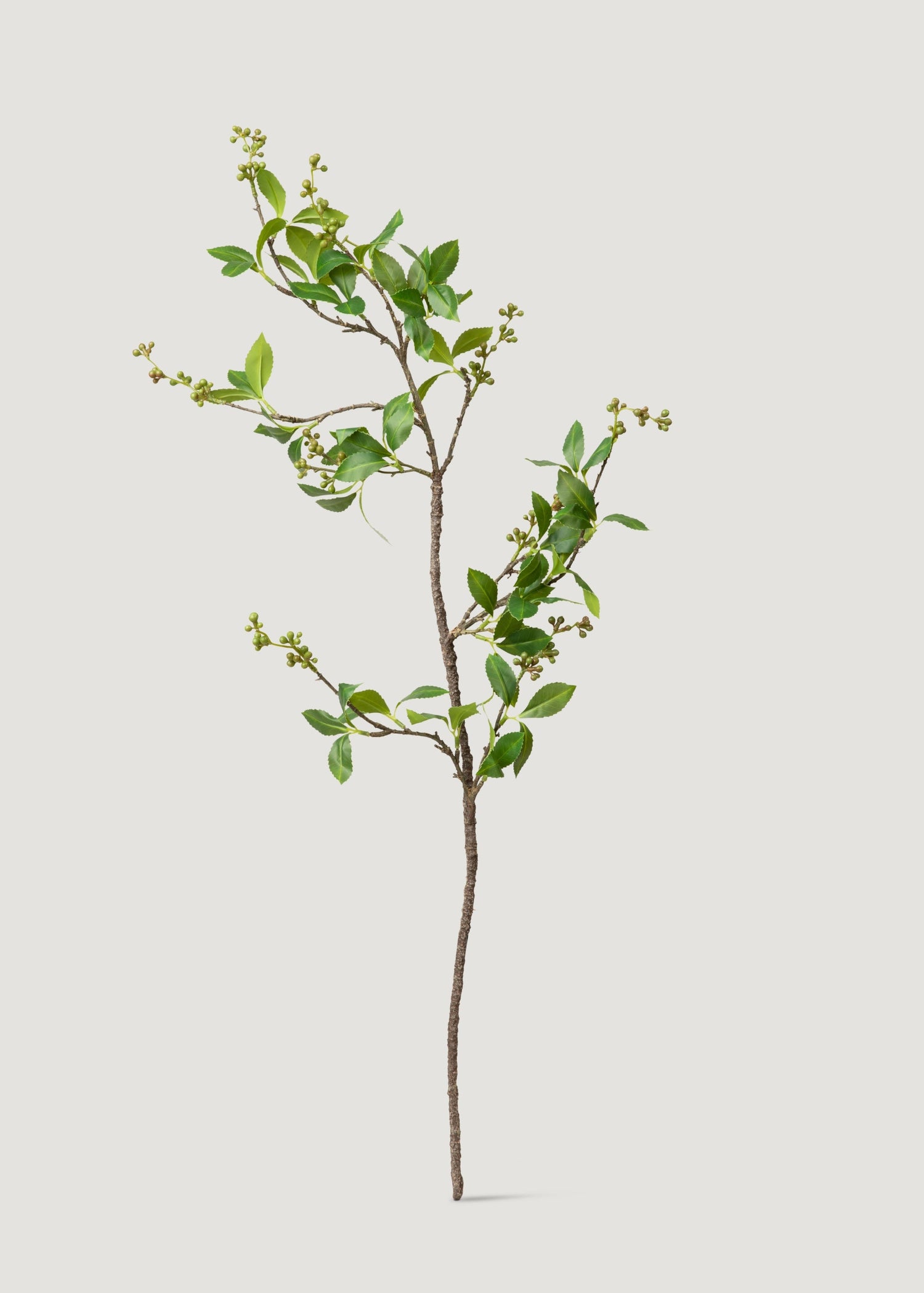 Green Chokeberry Artificial Berries Branch - 39