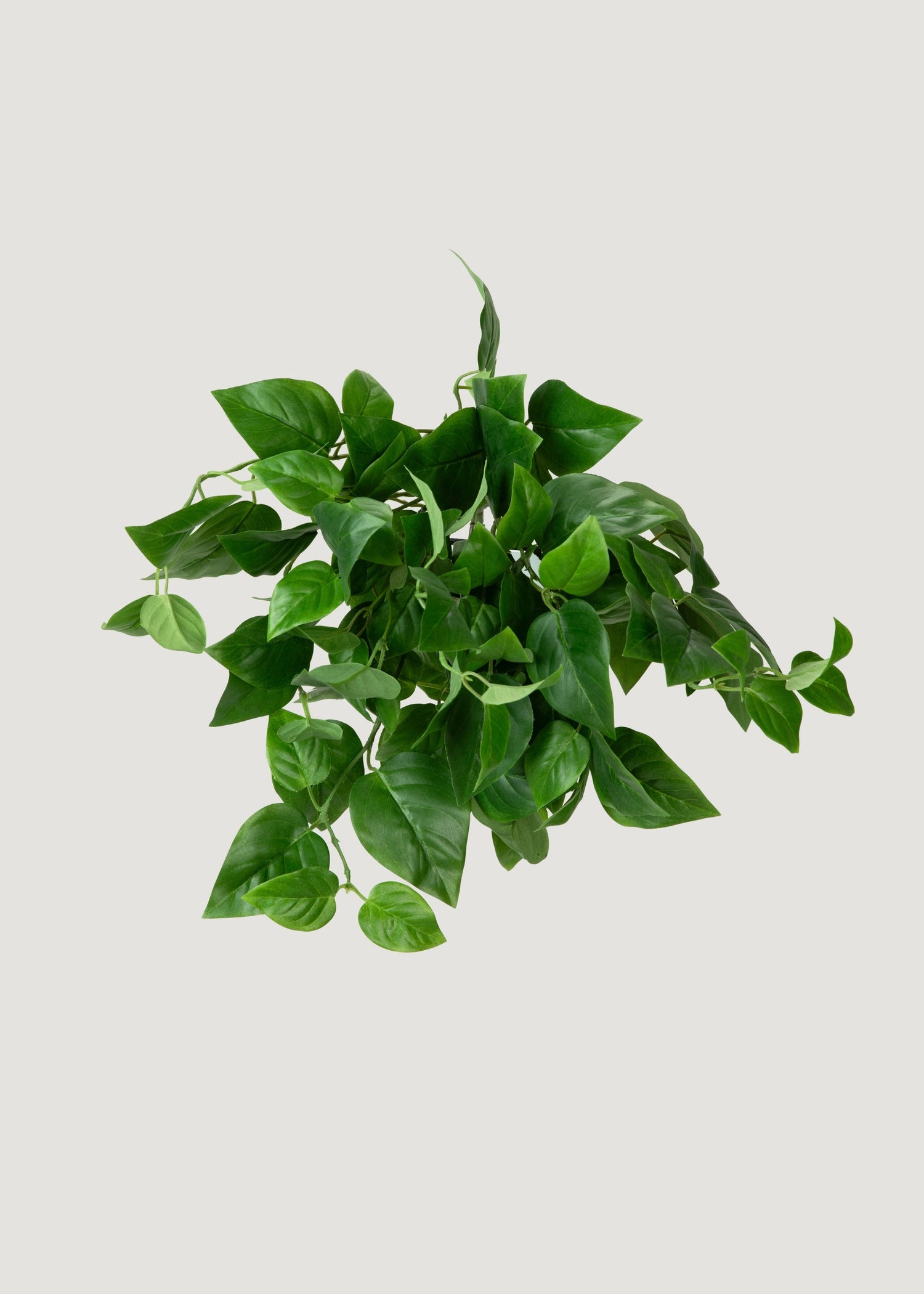 UV Treated Fake Indoor/Outdoor Hanging Philodendron Plant - 16
