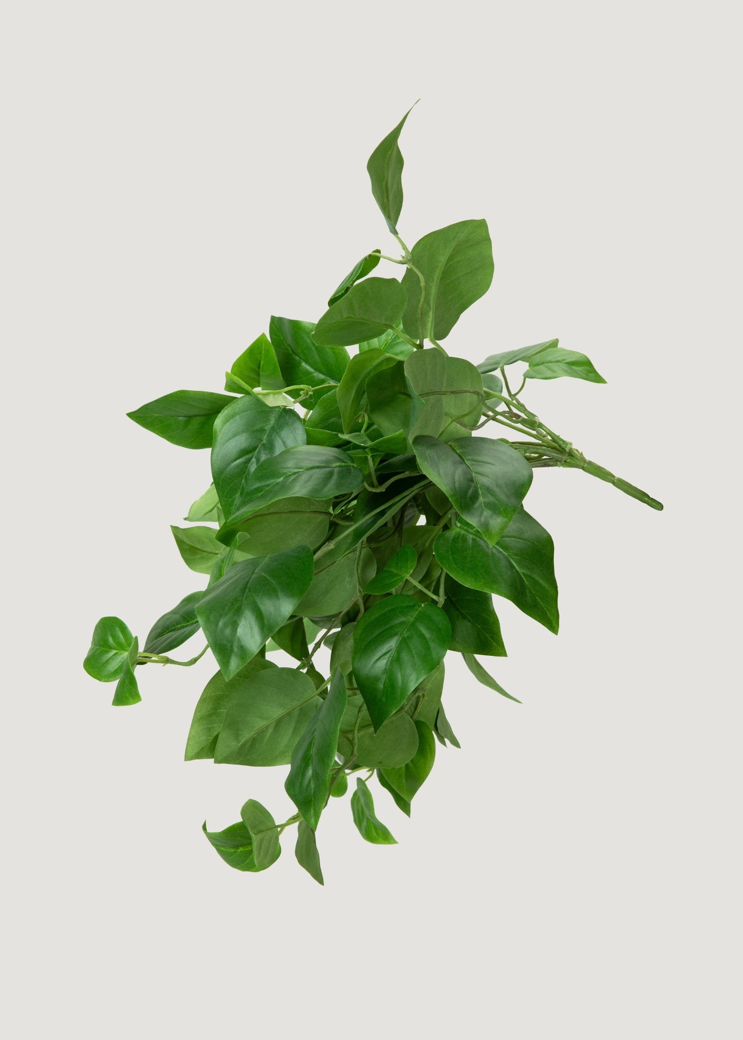 UV Treated Fake Indoor/Outdoor Hanging Philodendron Plant - 16