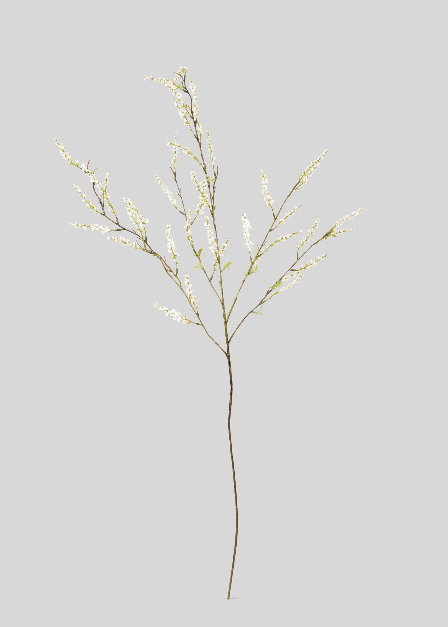 Artificial Spirea Wildflower Branch in White - 39.5