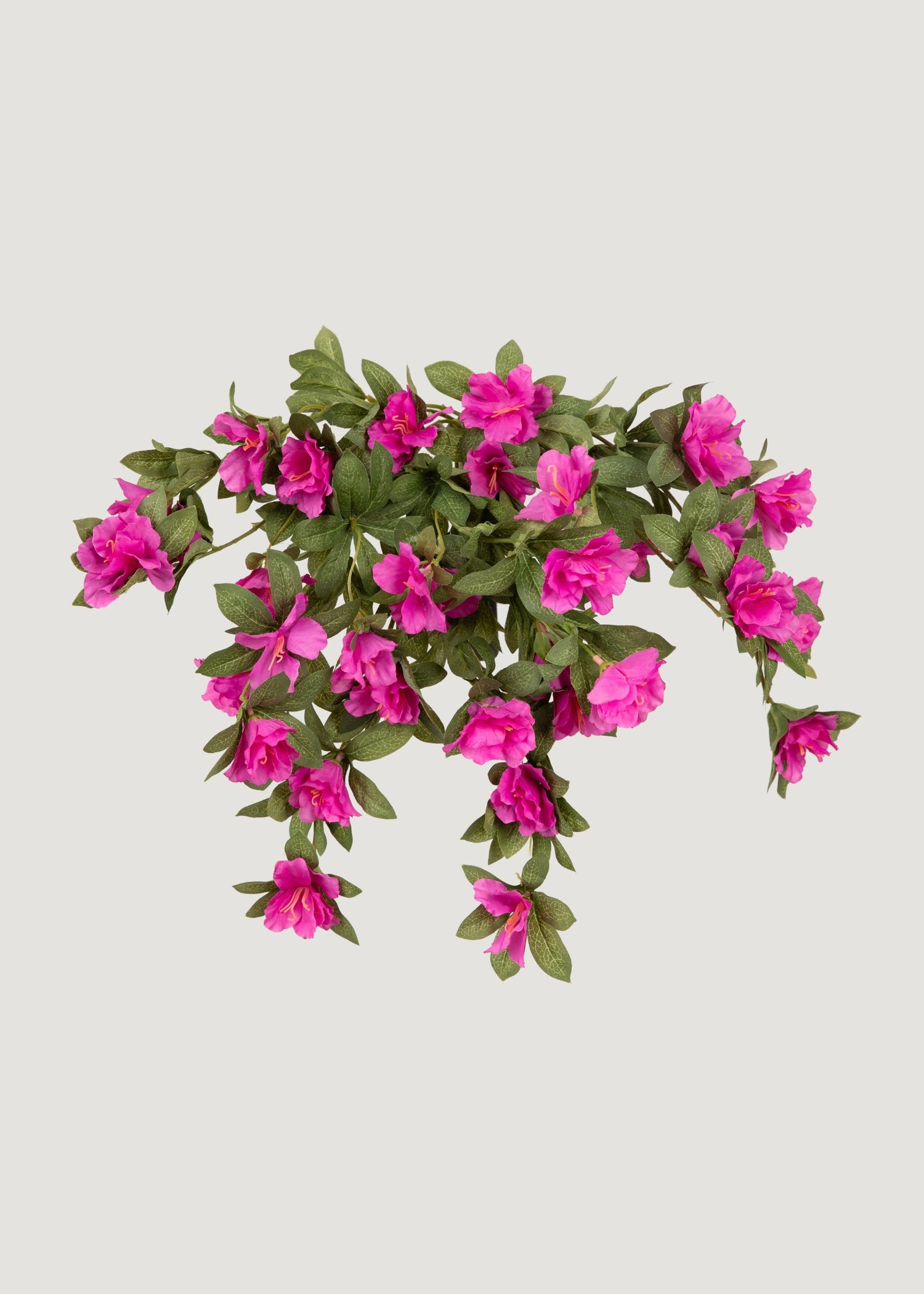 UV Treated Indoor/Outdoor Fake Azalea Hanging Bush - 24