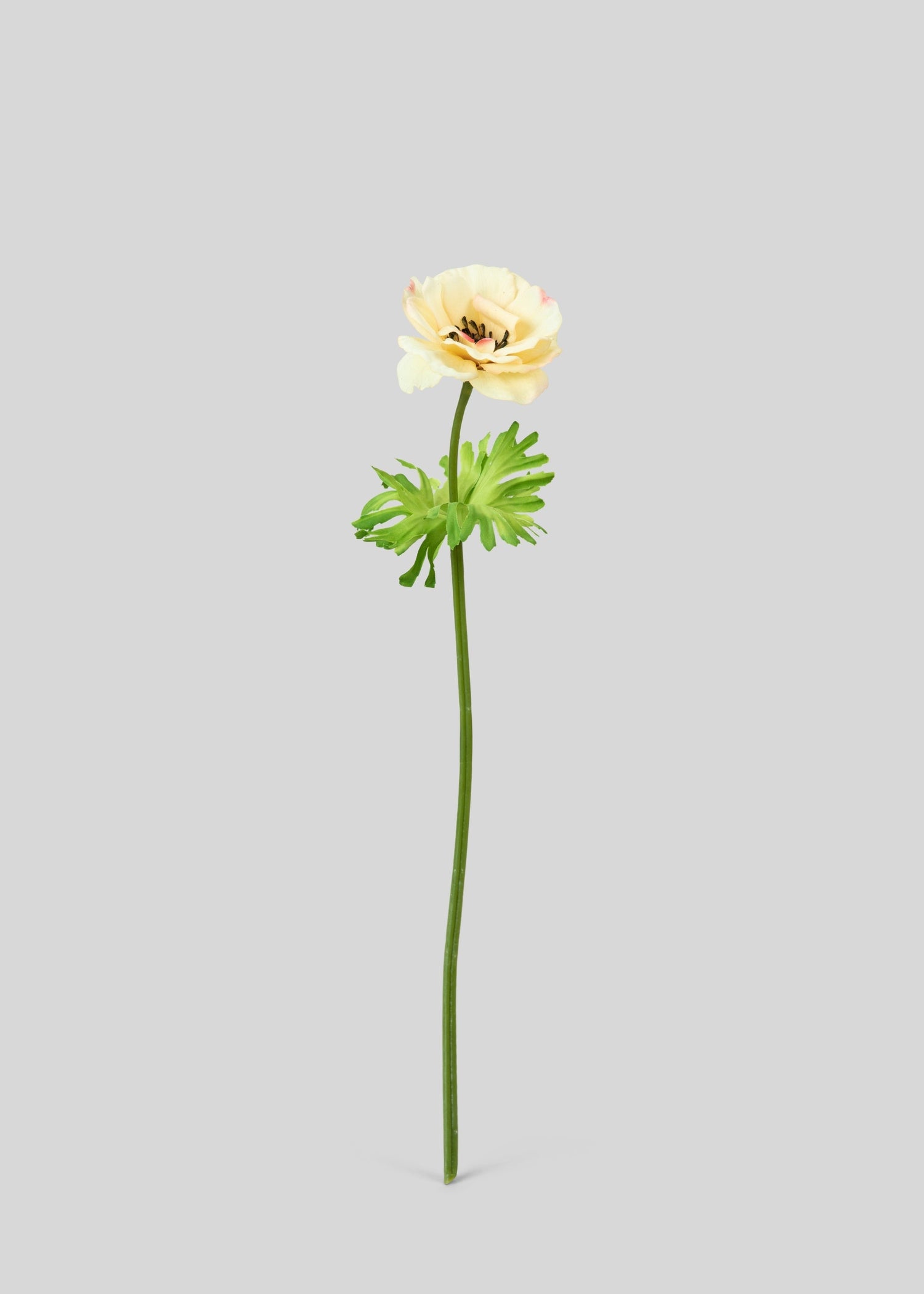 Yellow Real Touch Artificial Buttercup Fake Flower - 20.5