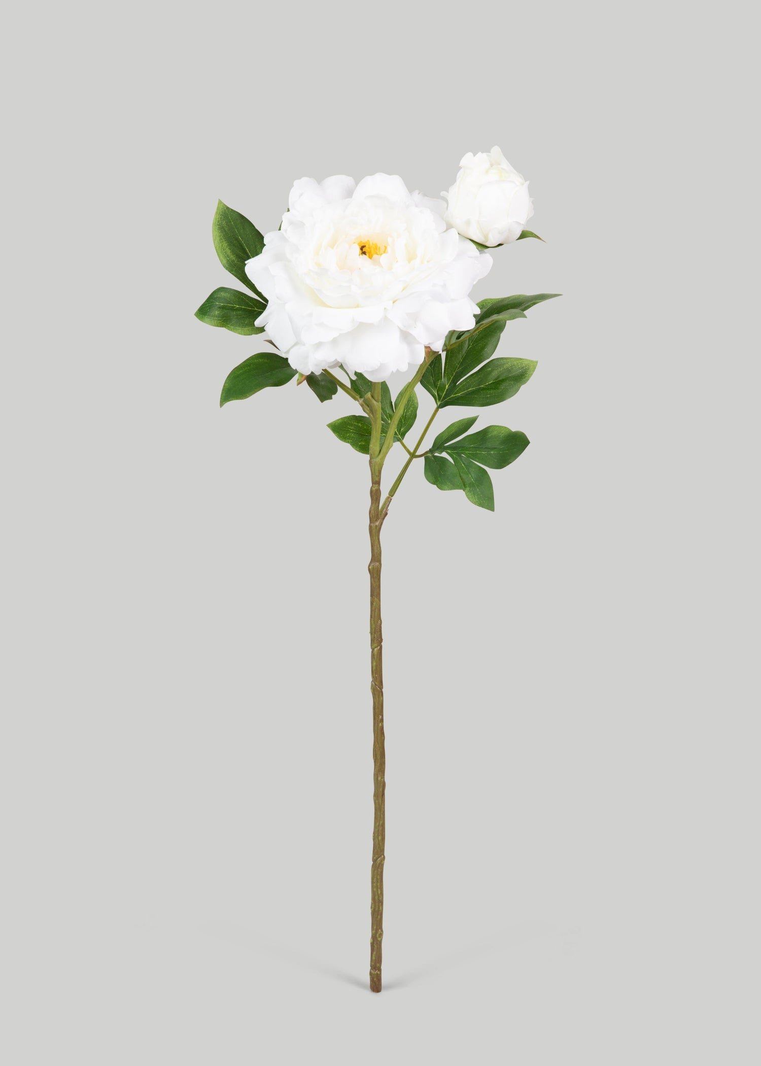 Deluxe White Queen Garden Peony Fake Flower - 30