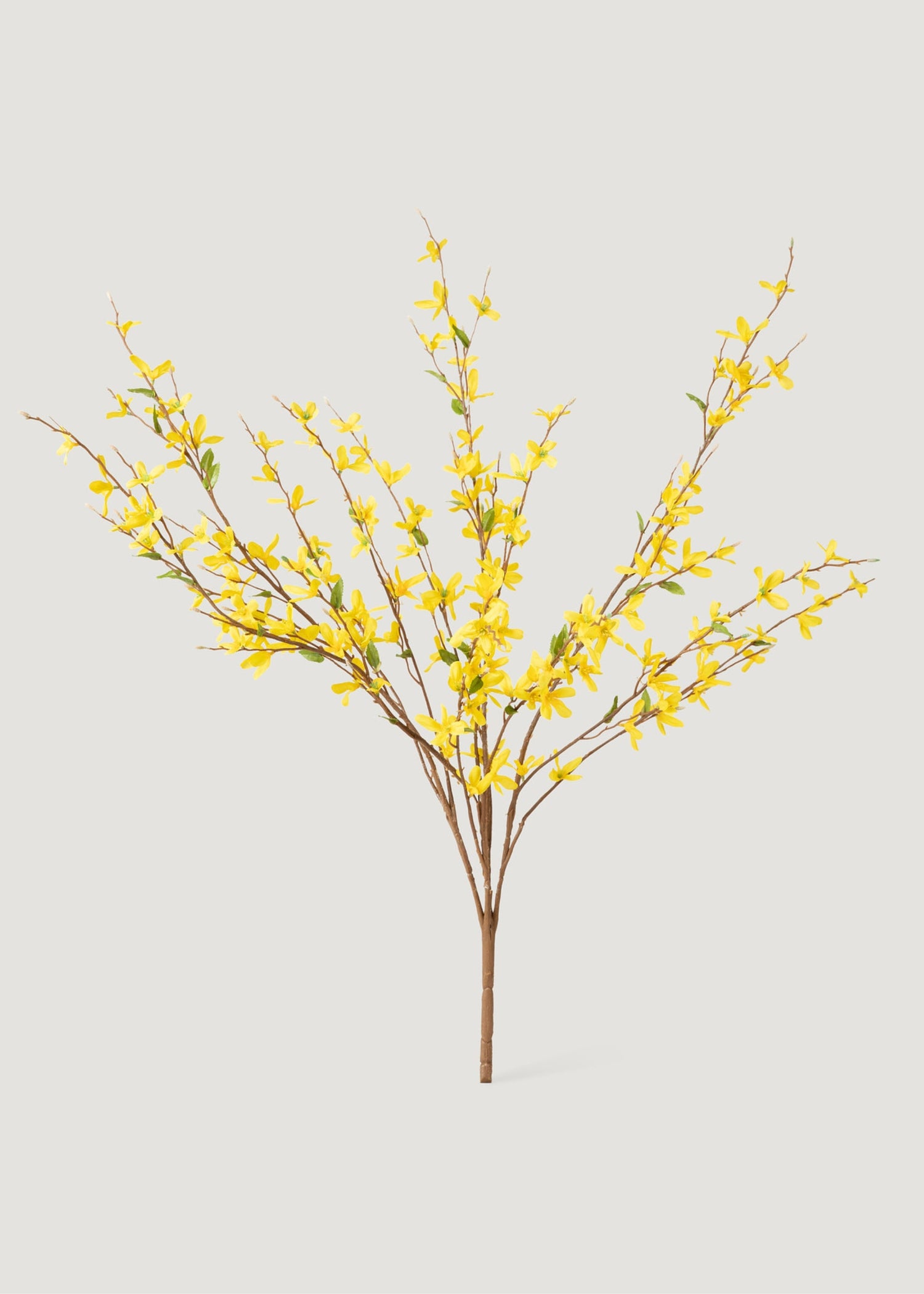 Yellow Artificial Forsythia Branch Bush - 30