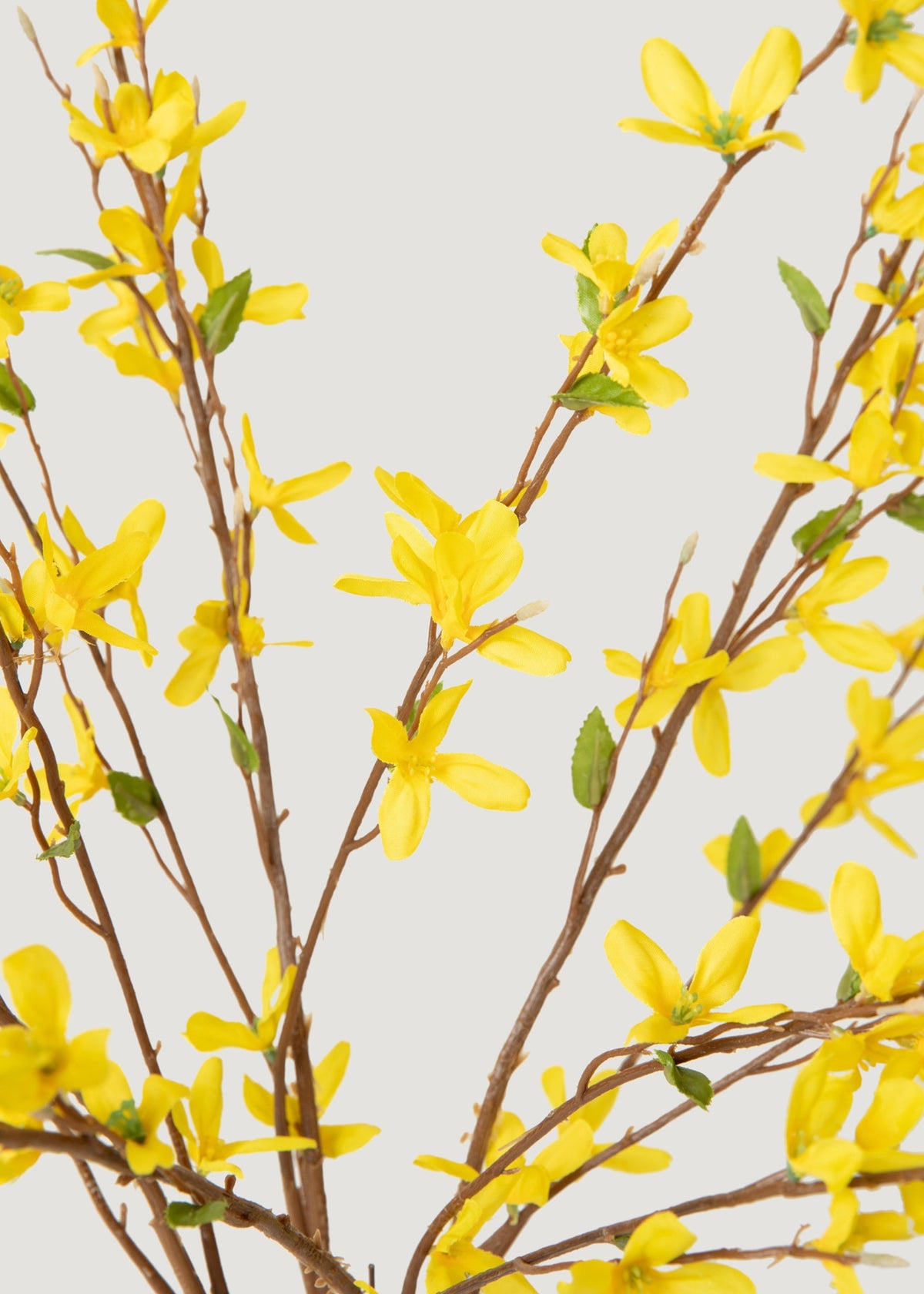 Yellow Artificial Forsythia Branch Bush - 30