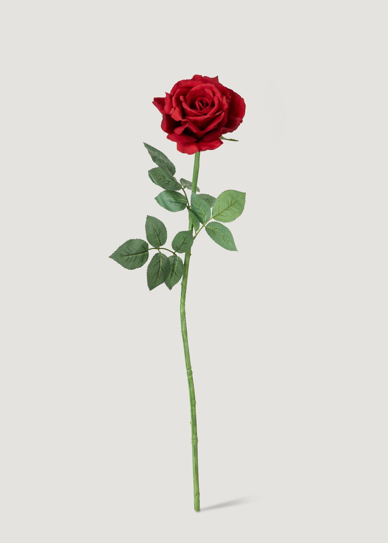Red Diana Rose Faux Flower - 26