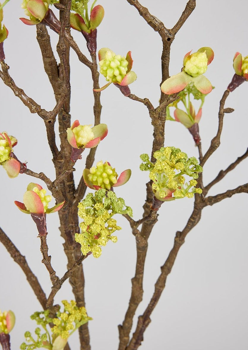 Artificial Budding Flower Branch - 42