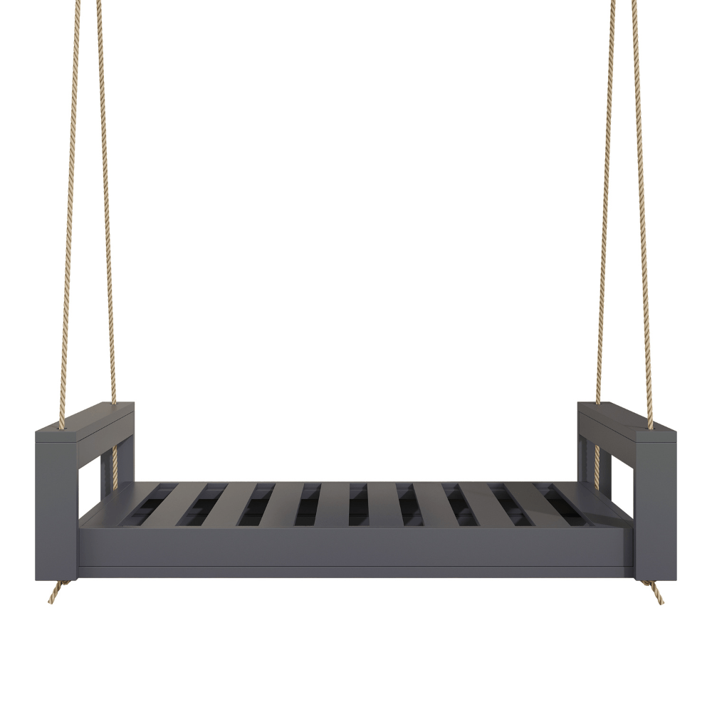 Amish Casual Lancaster Daybed Swing Bed, Twin Grey