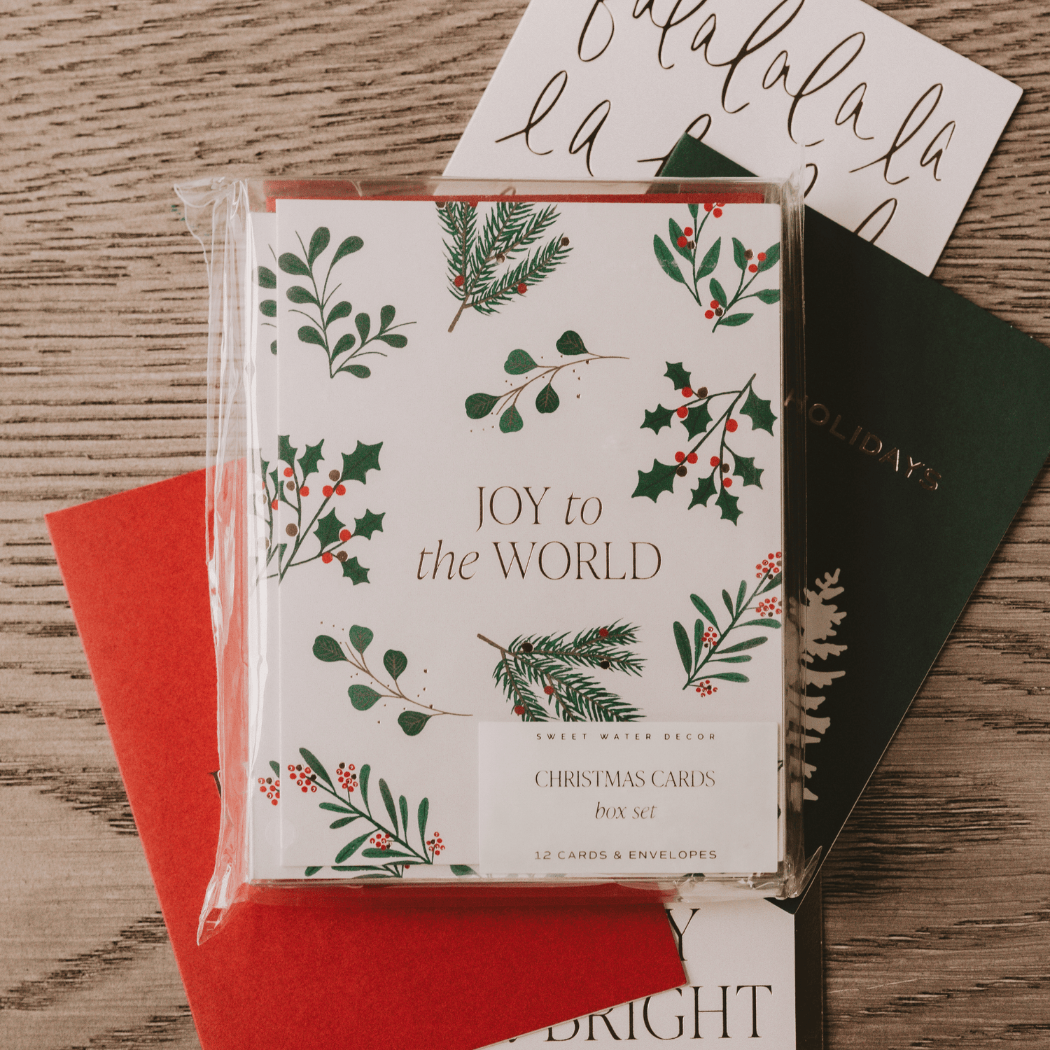 Assorted Holiday Card Set - Pack of 12