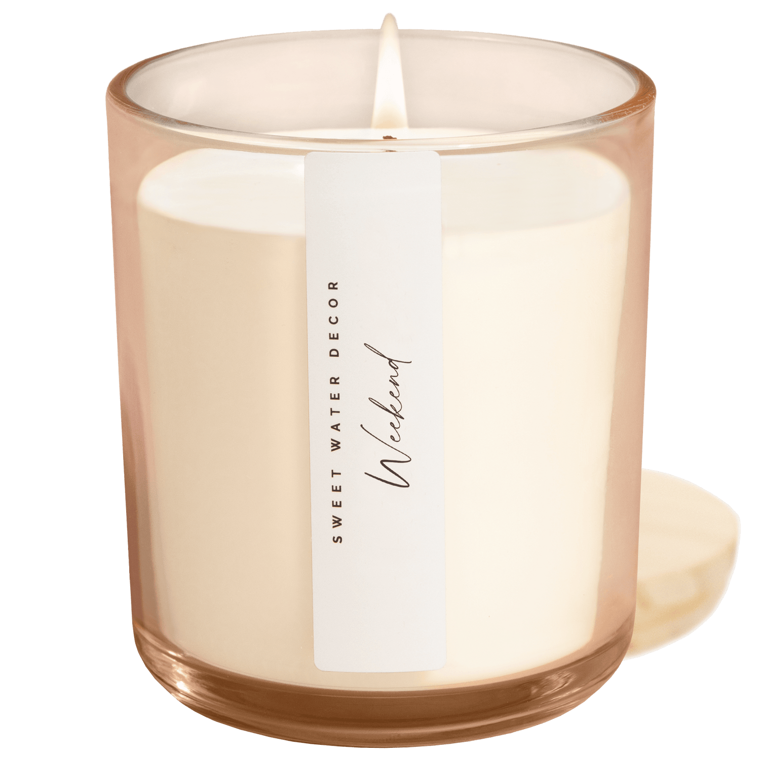 Weekend Soy Candle - Tinted Glass Jar - 12 oz