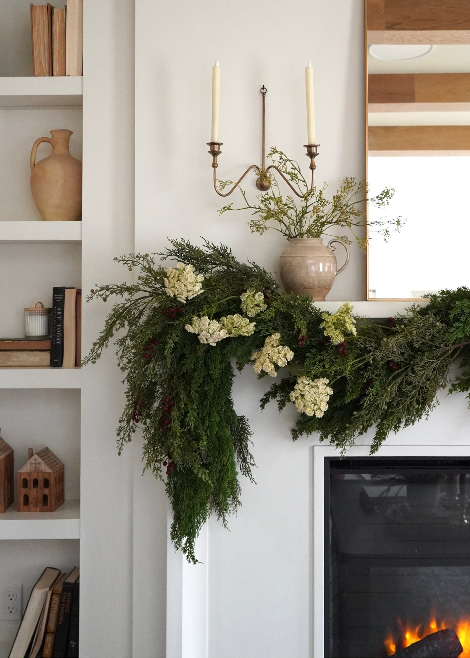 Artificial Dill Wildflower Branch - 33