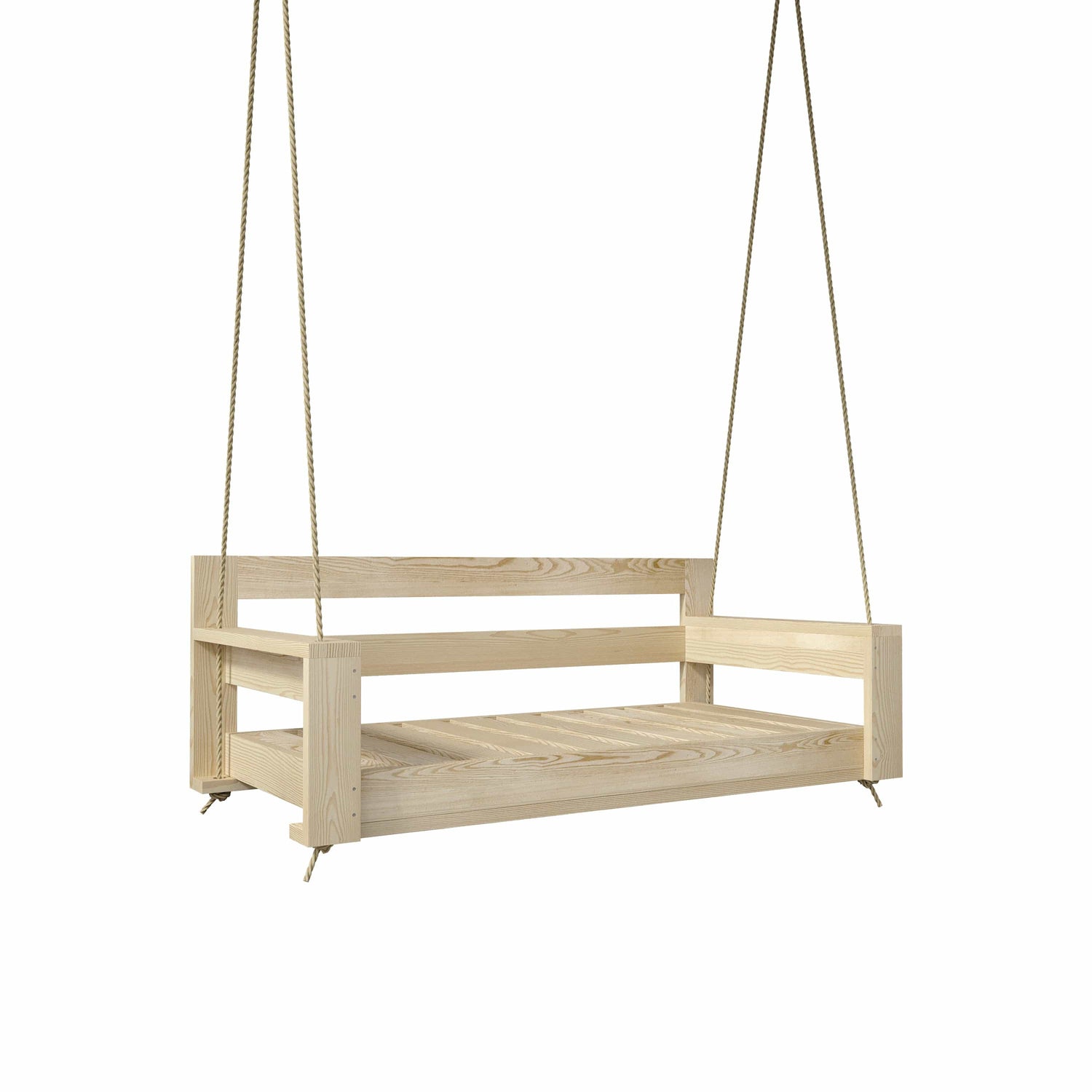 Amish Casual The Danville Daybed Swing, 6 ft, Unfinished