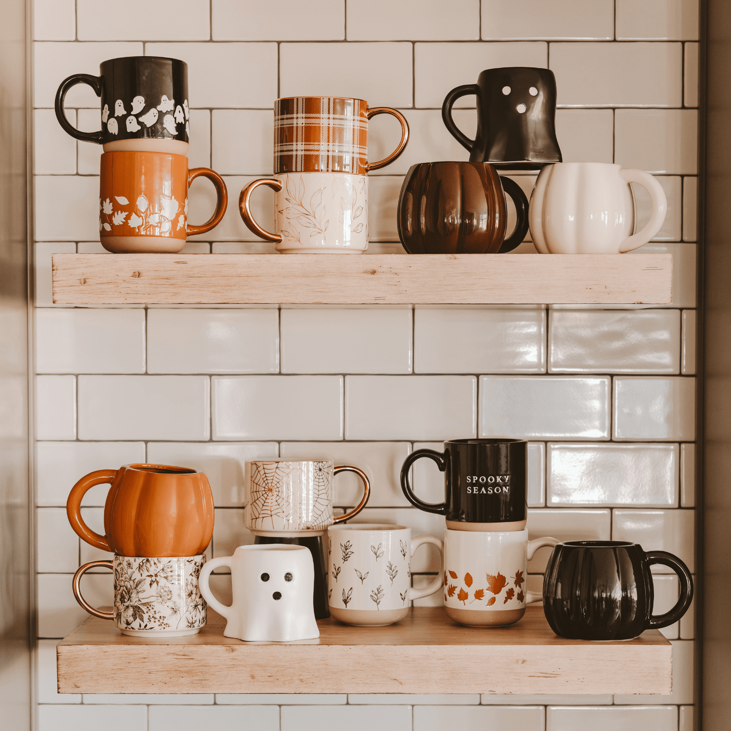 Black Ghost 12 oz Figural Coffee Mug