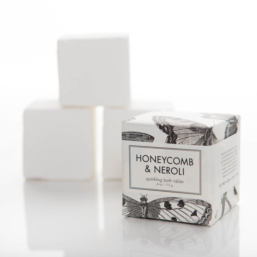 Honeycomb & Neroli- Sparkling Bath Tablet