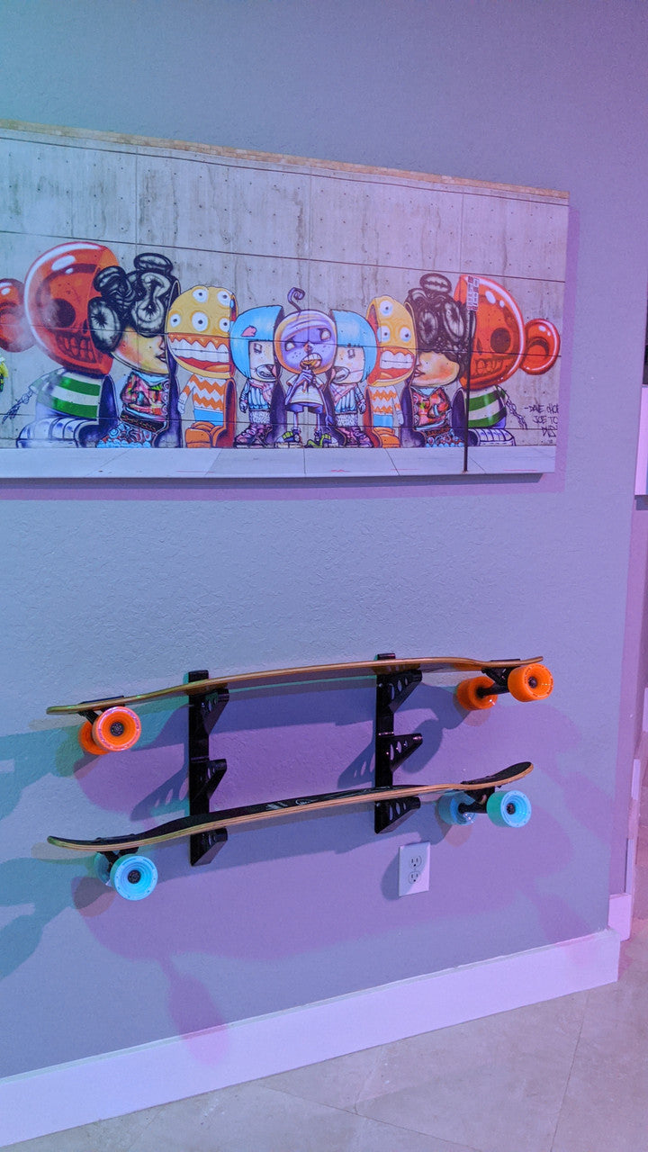 Trifecta Longboard Storage Rack | 3 Levels
