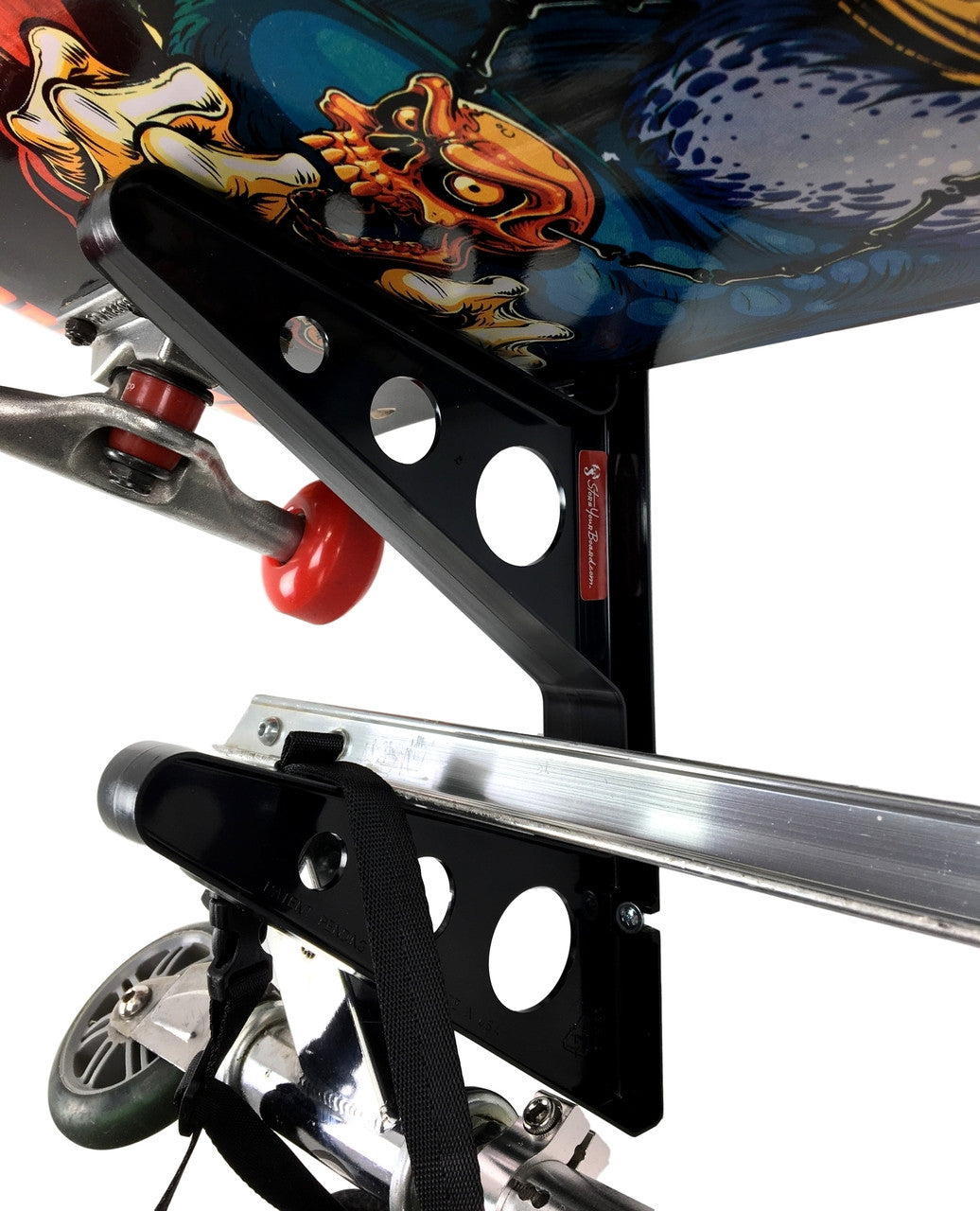 Trifecta Skateboard Storage Rack | 3 Levels