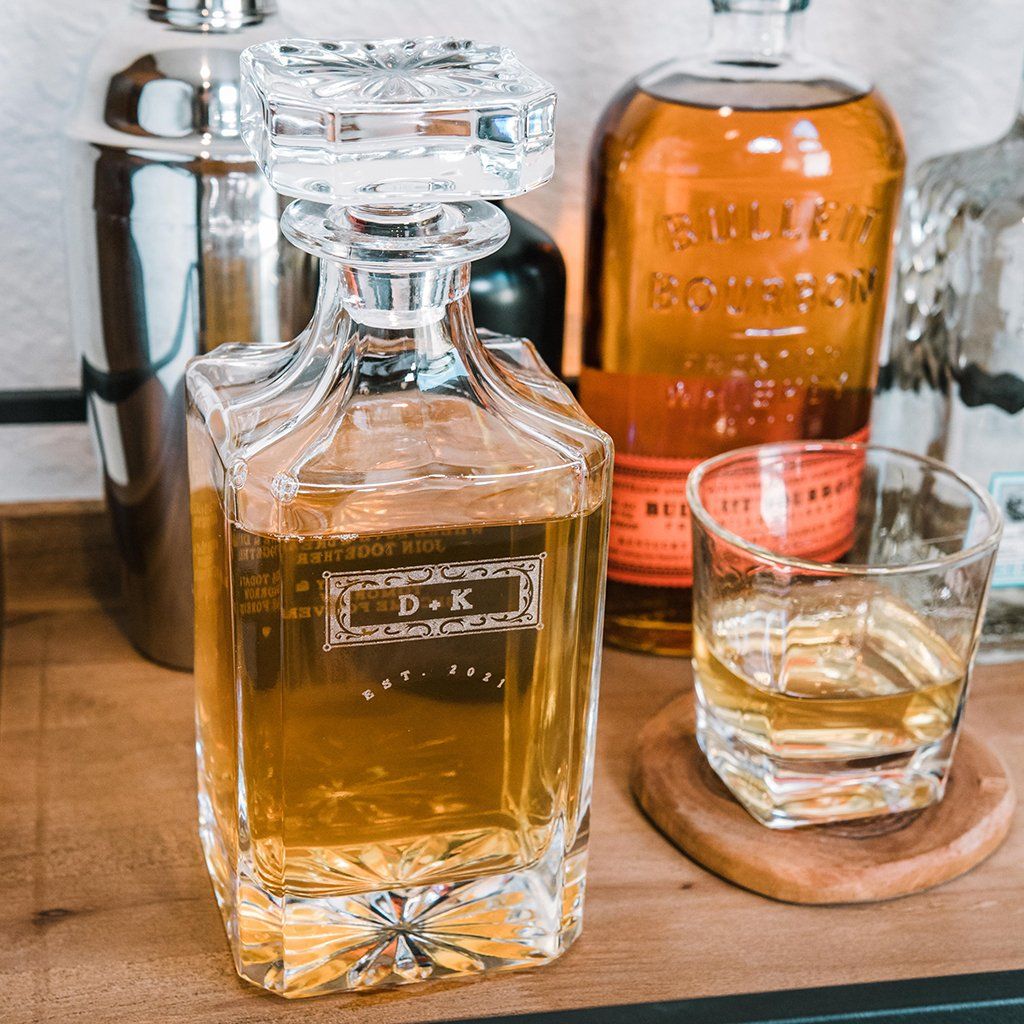 Classic Whiskey Decanter Set