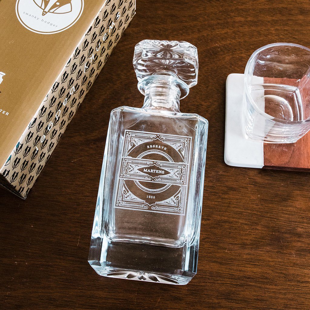 Whiskey Decanter: Father's Day