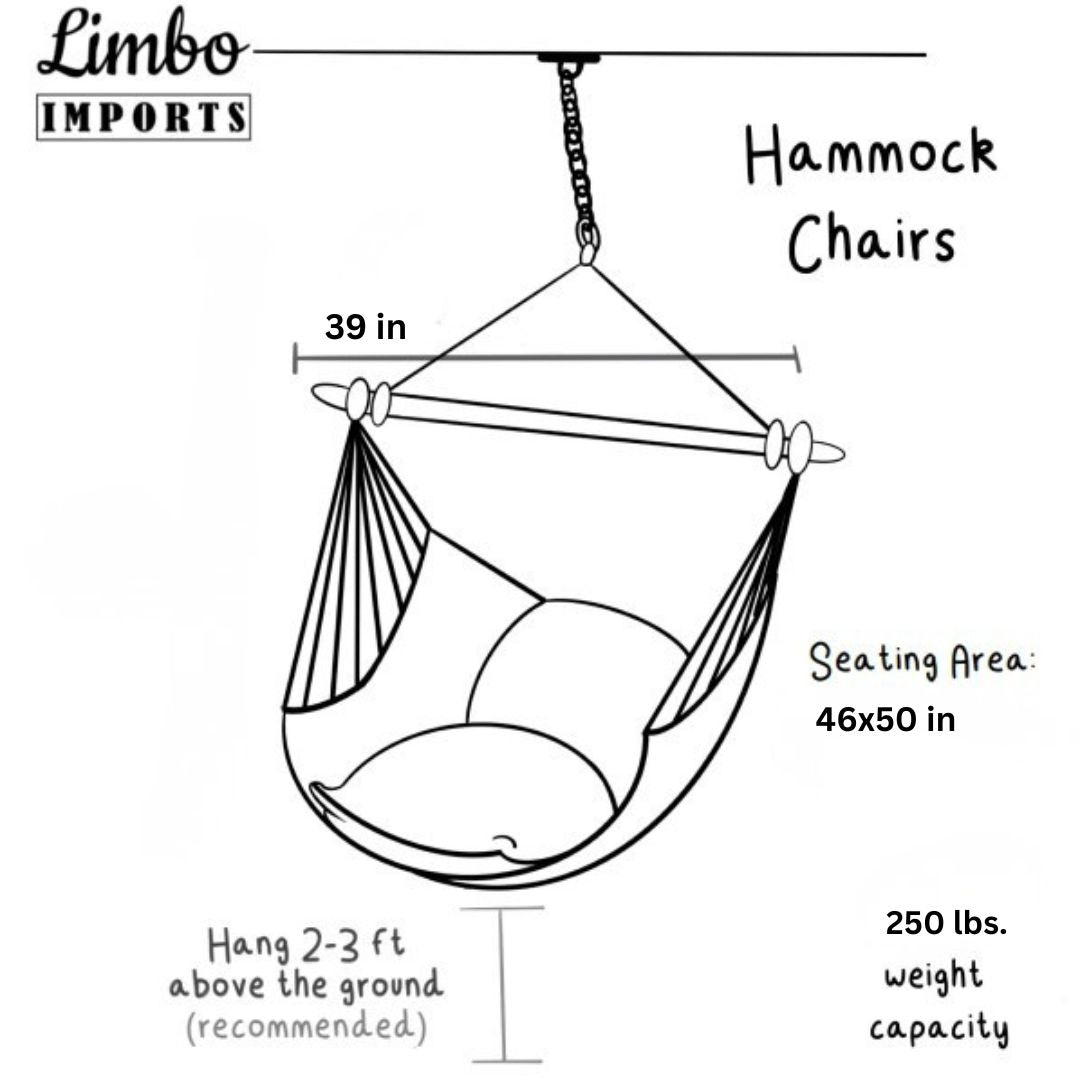 Boho Hammock Chair With Tassels | LOLITA