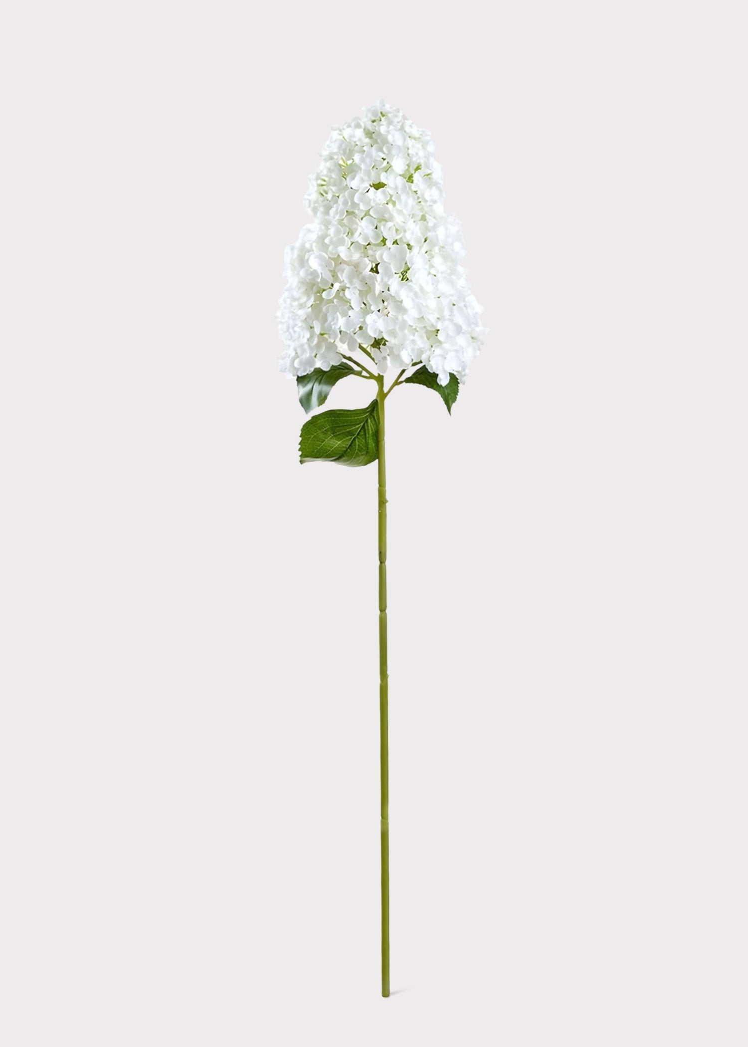 Large Artificial Cone Hydrangea Flower in White - 40