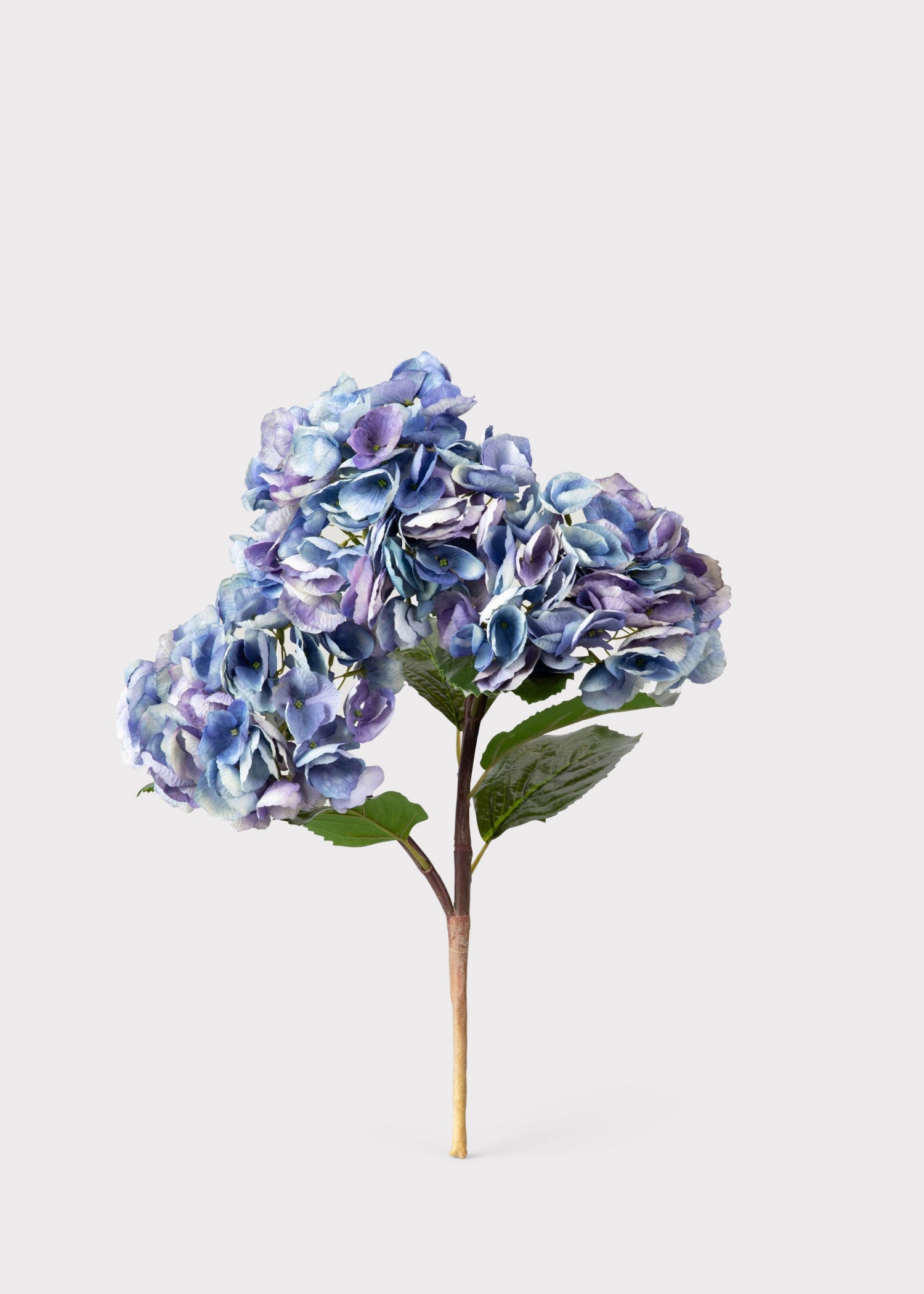 Large Lavender and Blue Artificial Hydrangea - 20